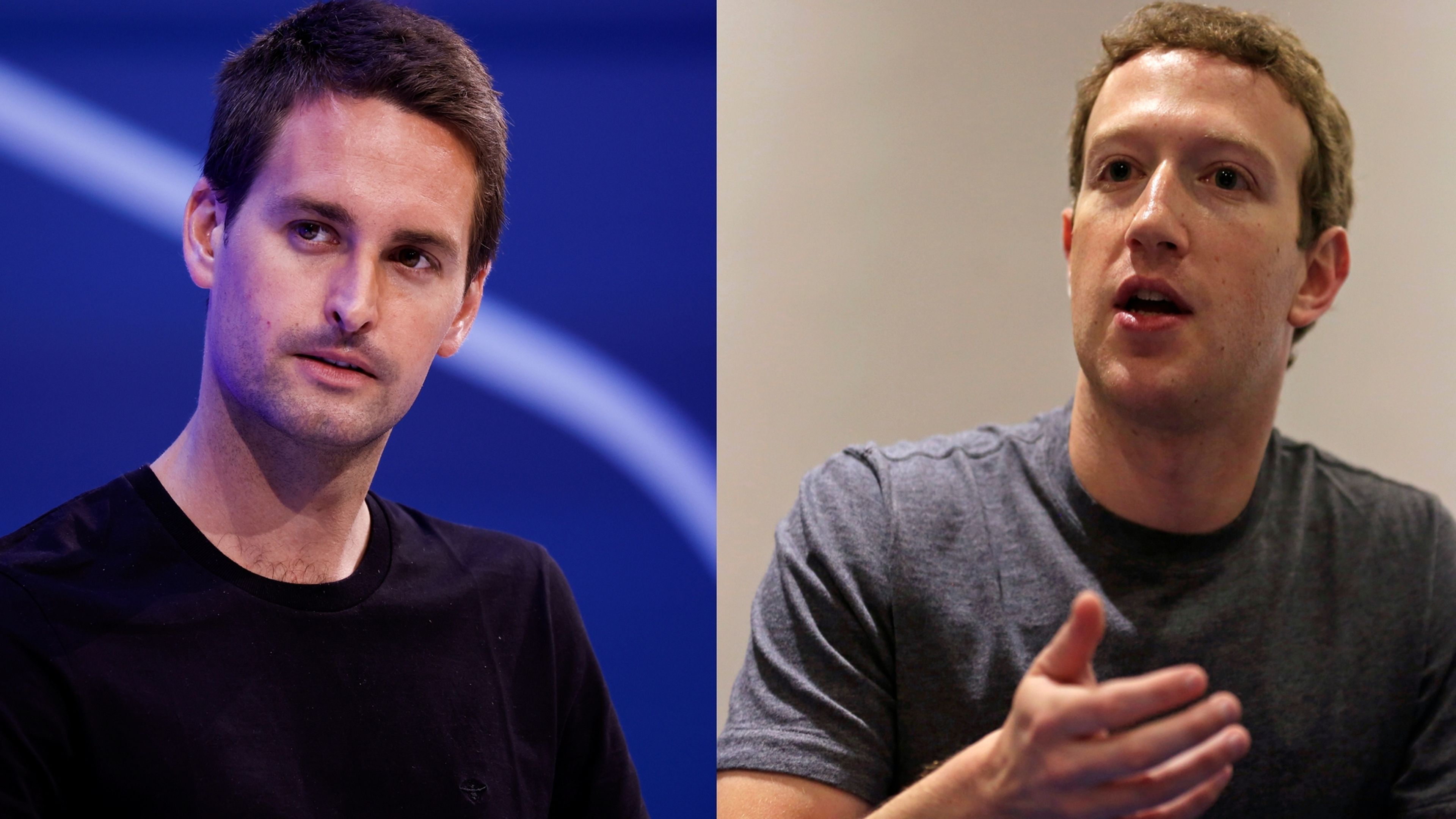 Mark Zuckerberg, CEO de Meta, y Evan Spiegel, CEO de Snap, se deshicieron en elogios durante la pandemia sobre trabajo a distancia, que mejora el equilibrio entre la vida laboral y personal