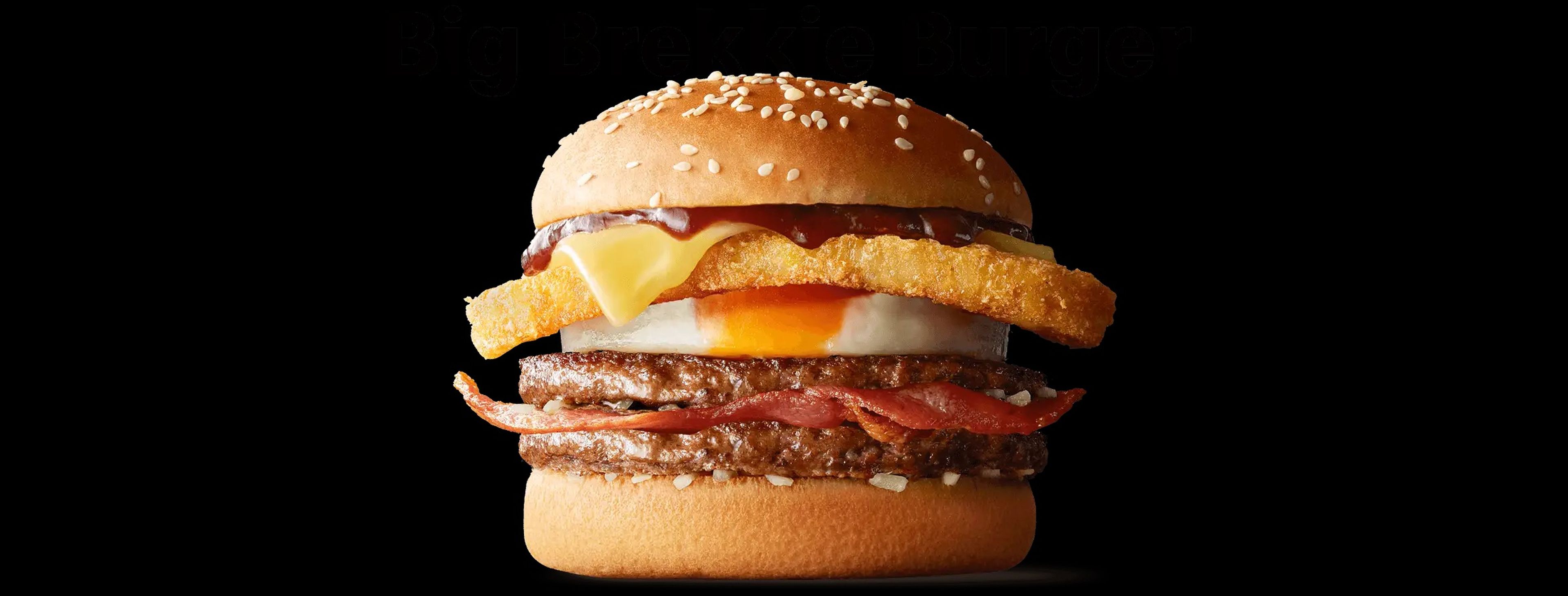 McDonald's Big Brekkie Burger