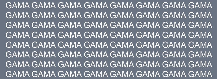 Reto visual encuentra la palabra goma portada