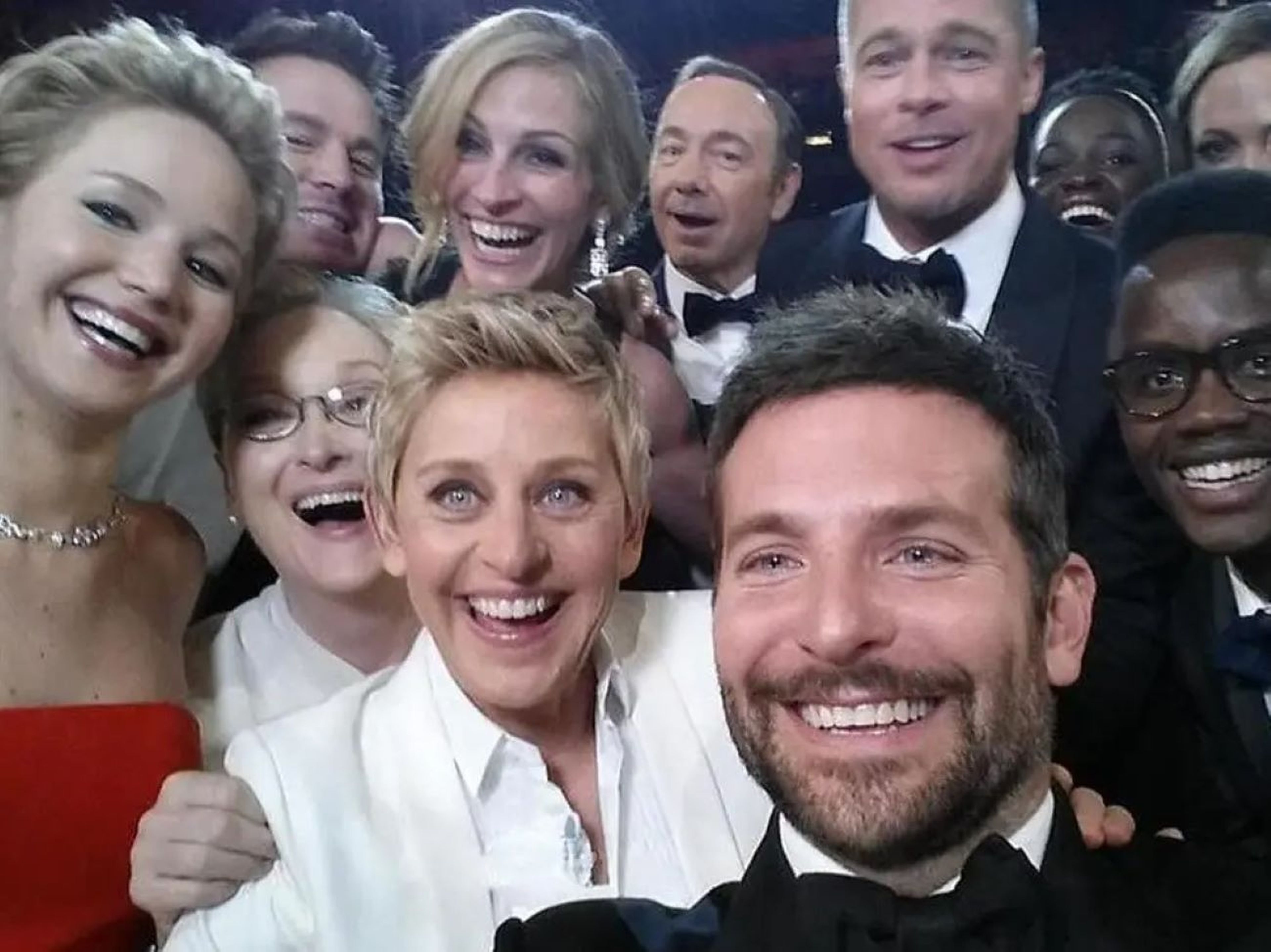 Selfie de Ellen DeGeneres en los Oscar