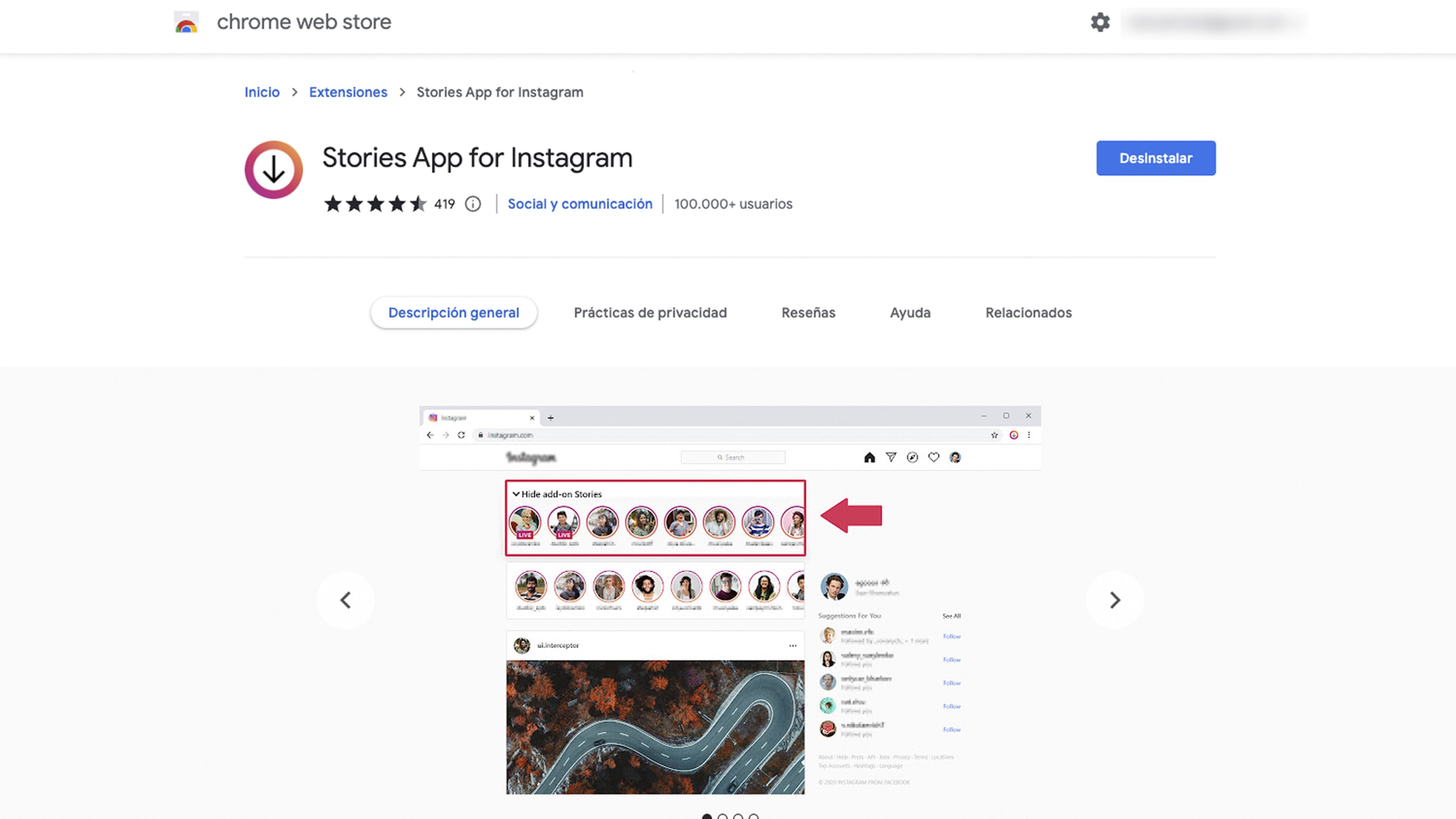Stories App for Instagram