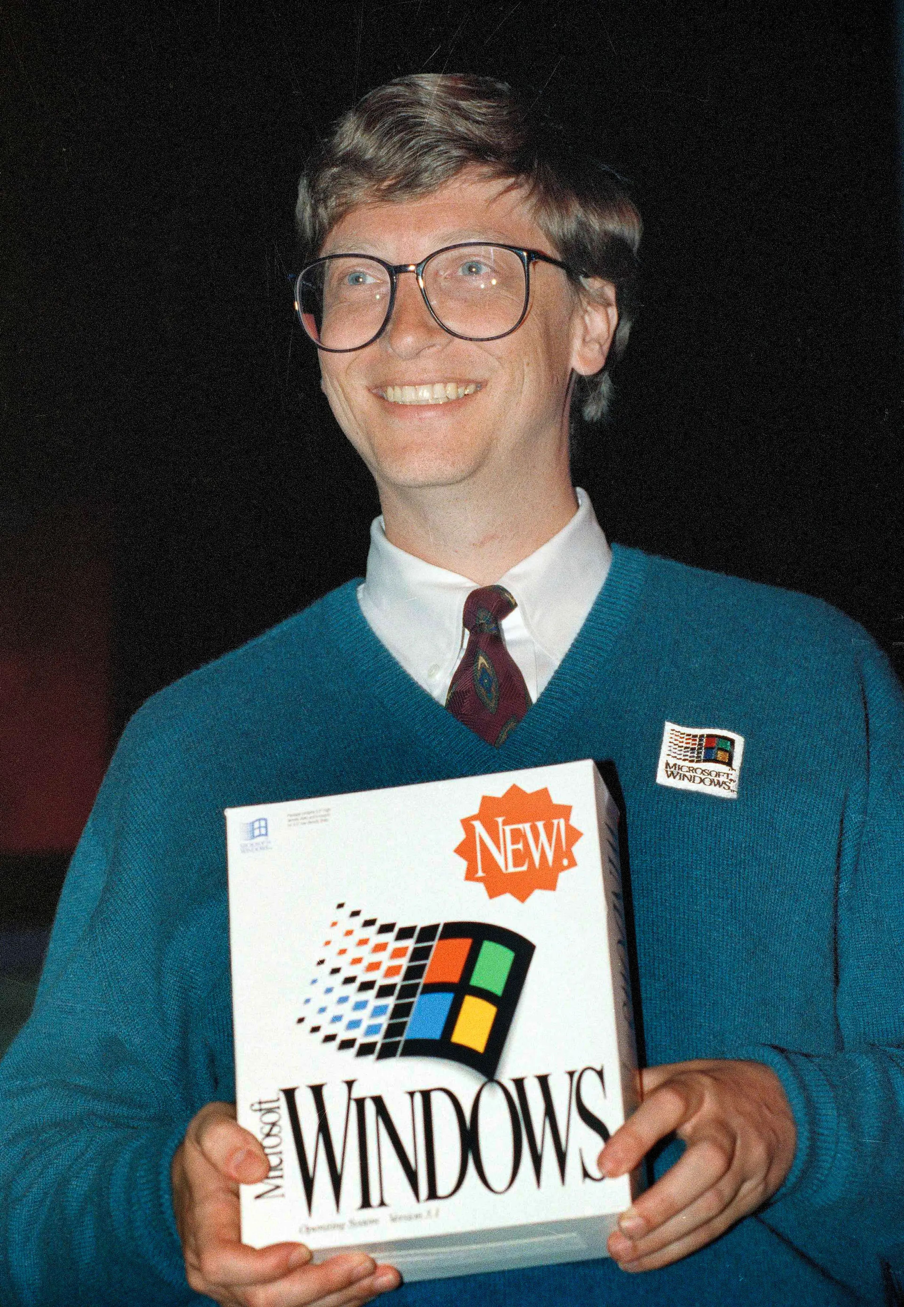 Bill Gates en 1992.