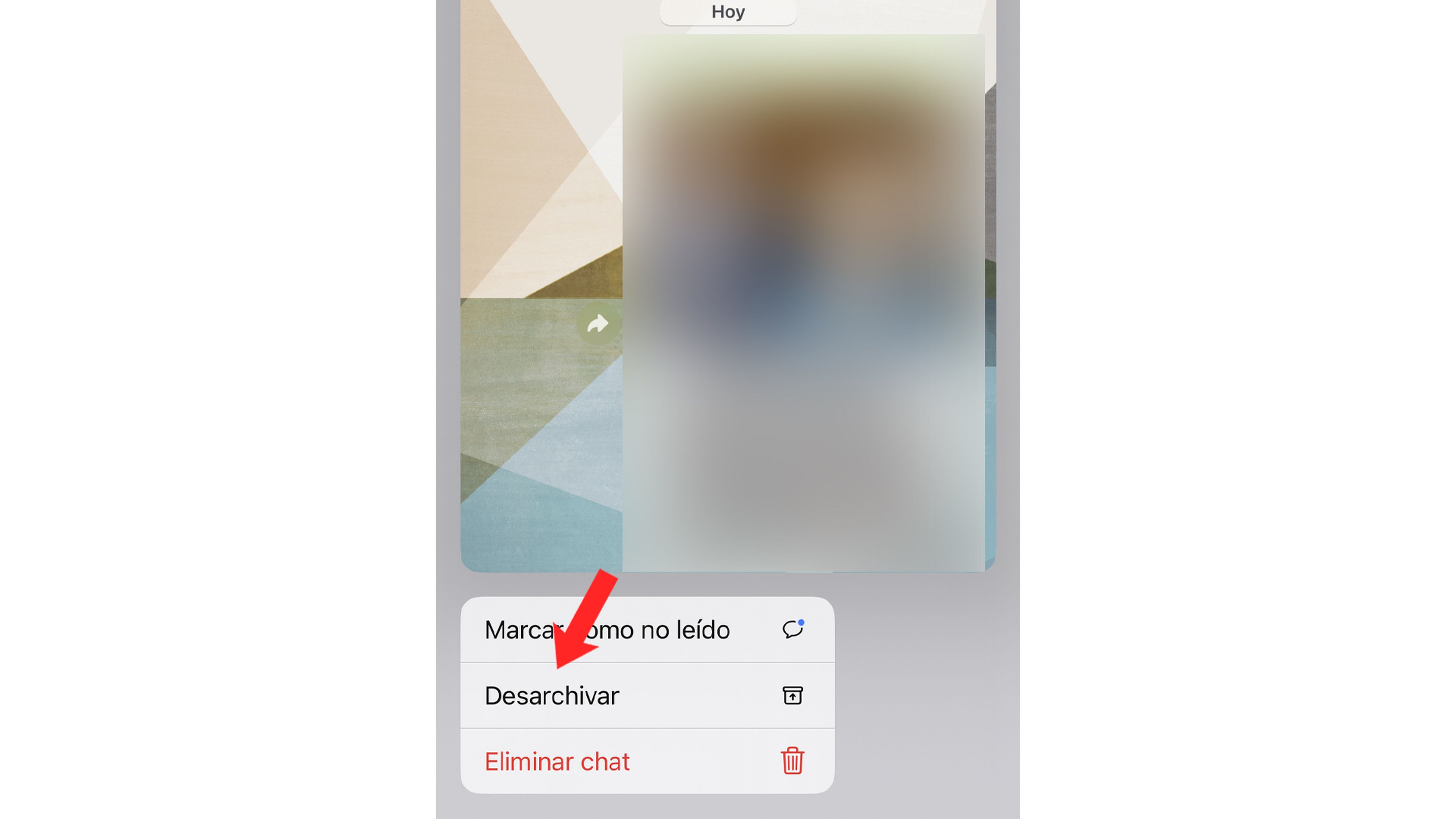 Cómo acceder a los chats archivados de WhatsApp iOS