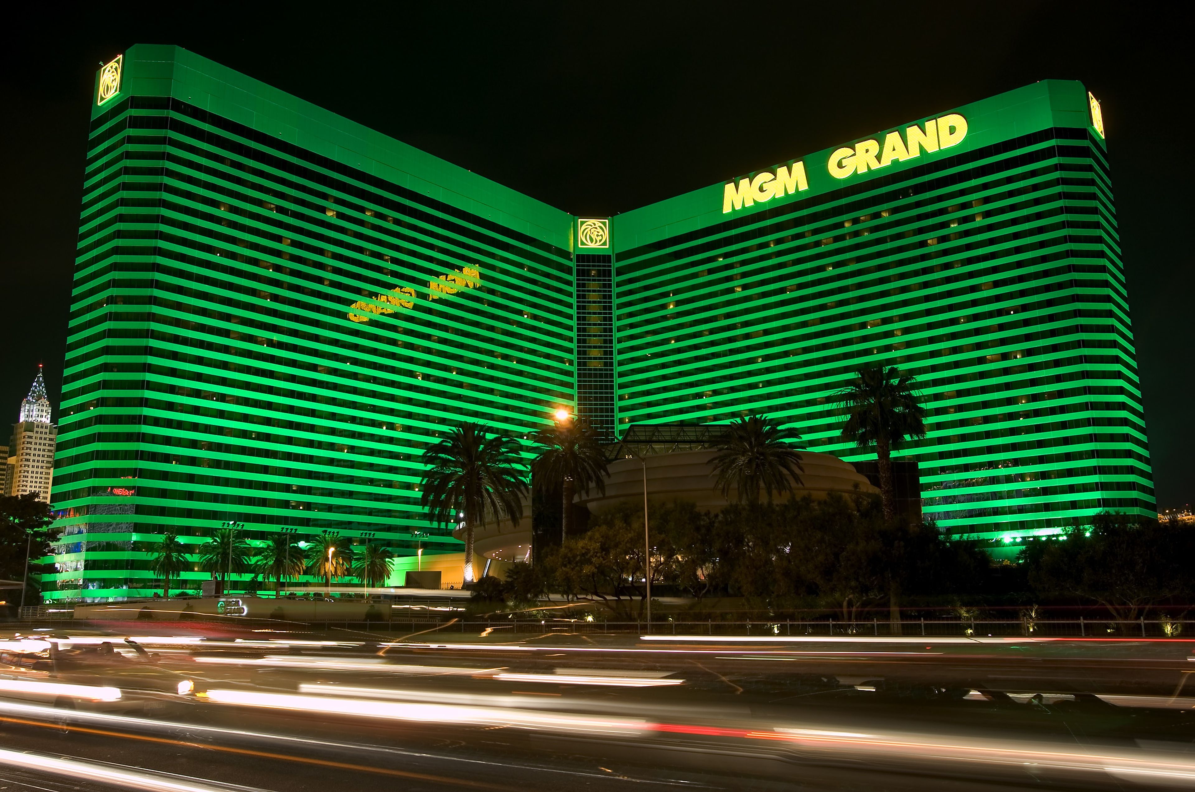 El MGM Grand de Las Vegas, con casi 7.000 habitaciones, es uno de los hotel-casino más reconocido de la cadena.
