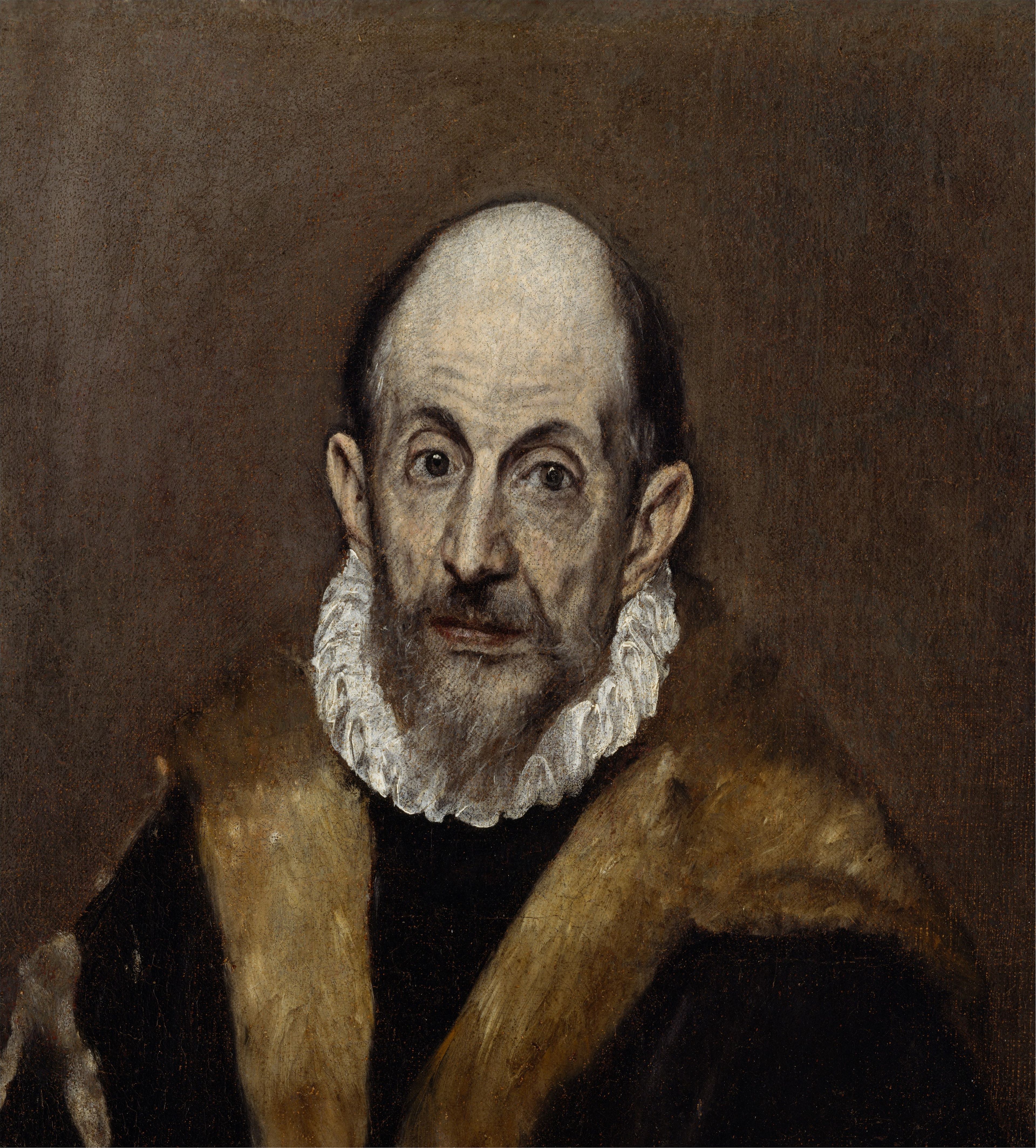 Retrato de un caballero anciano, considerado autorretrato de El Greco