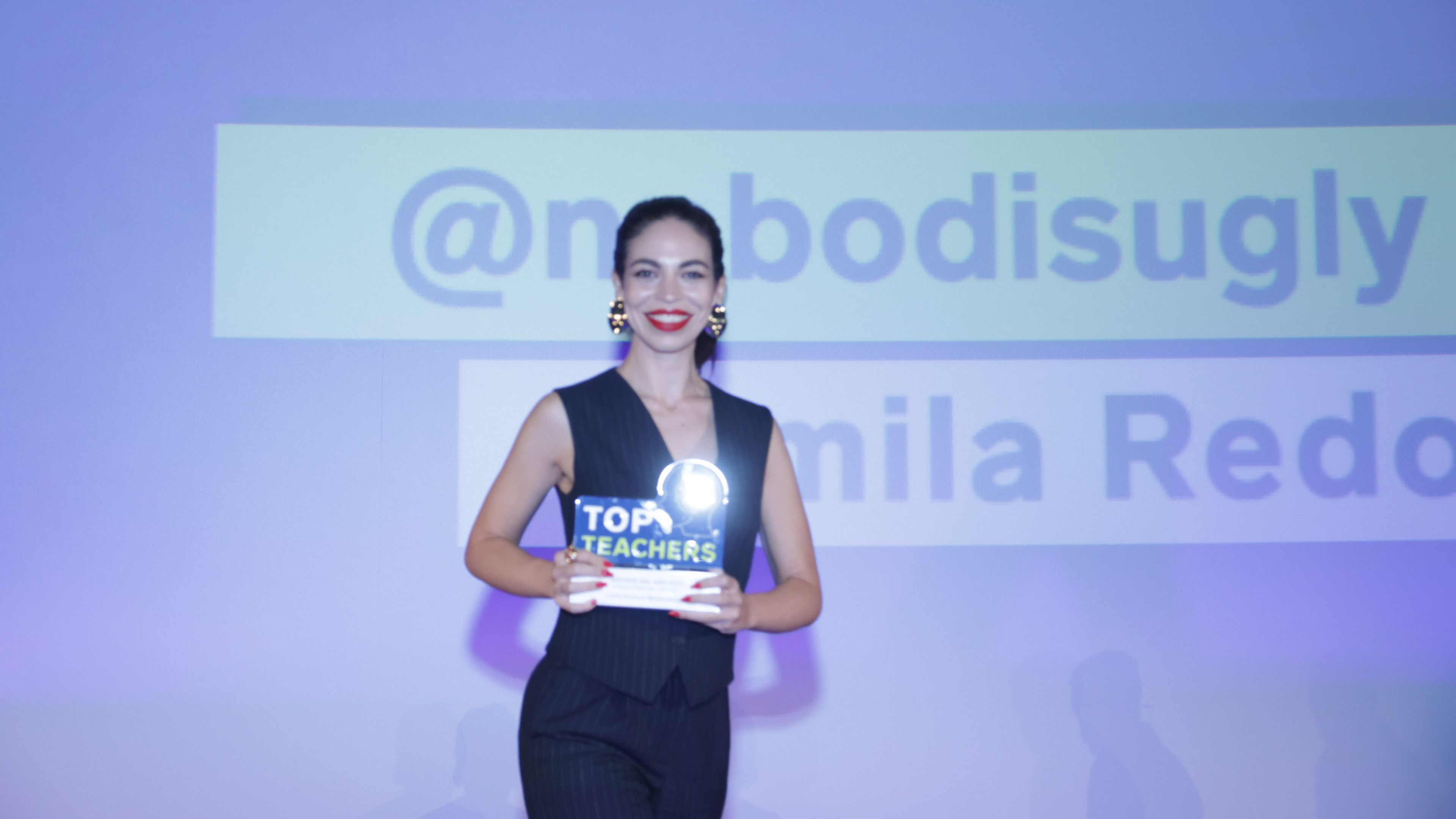 Camila Redondo, ganadora de la categoría Cuidado personal y belleza.