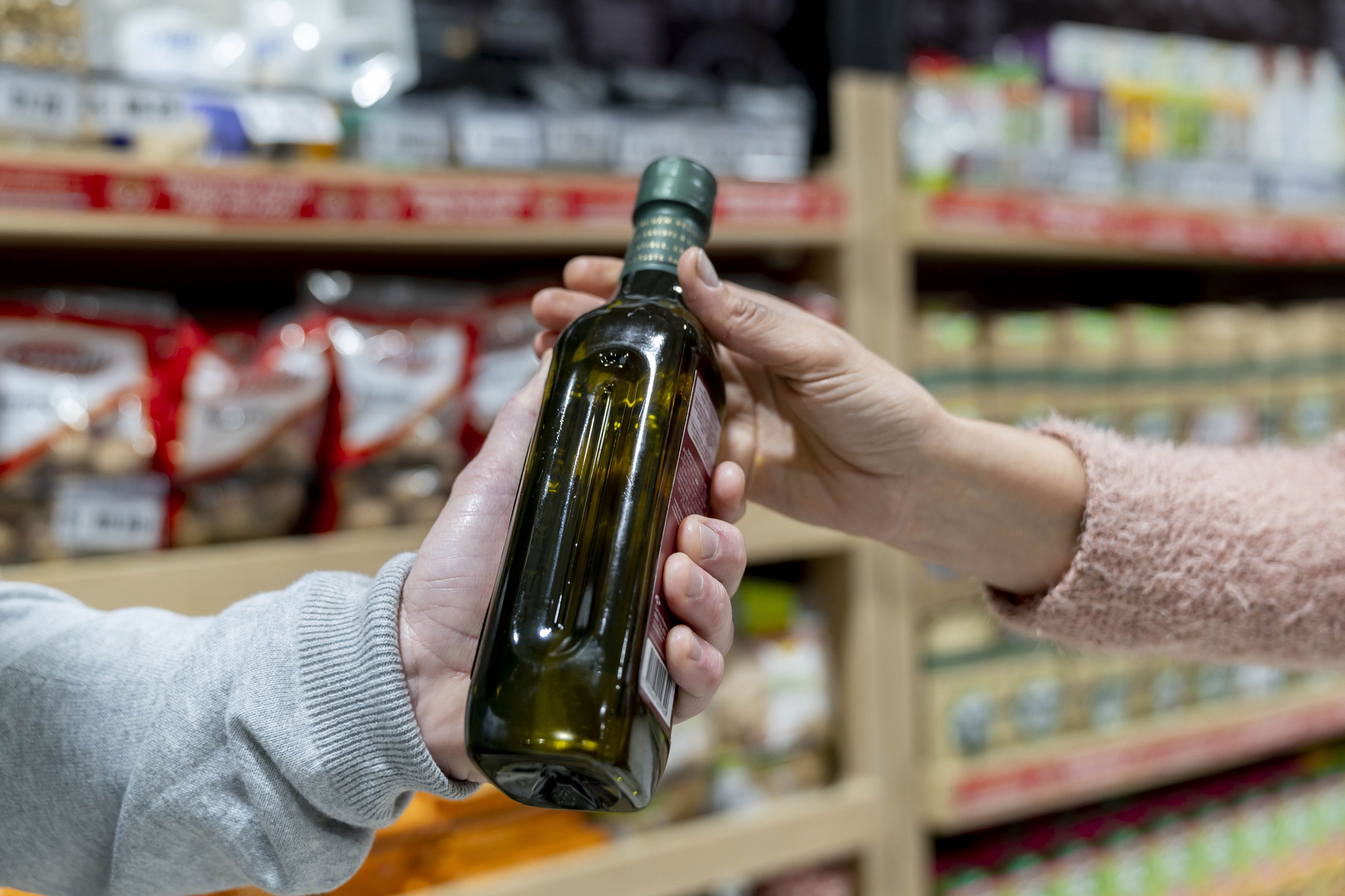 Aceite de oliva supermercado