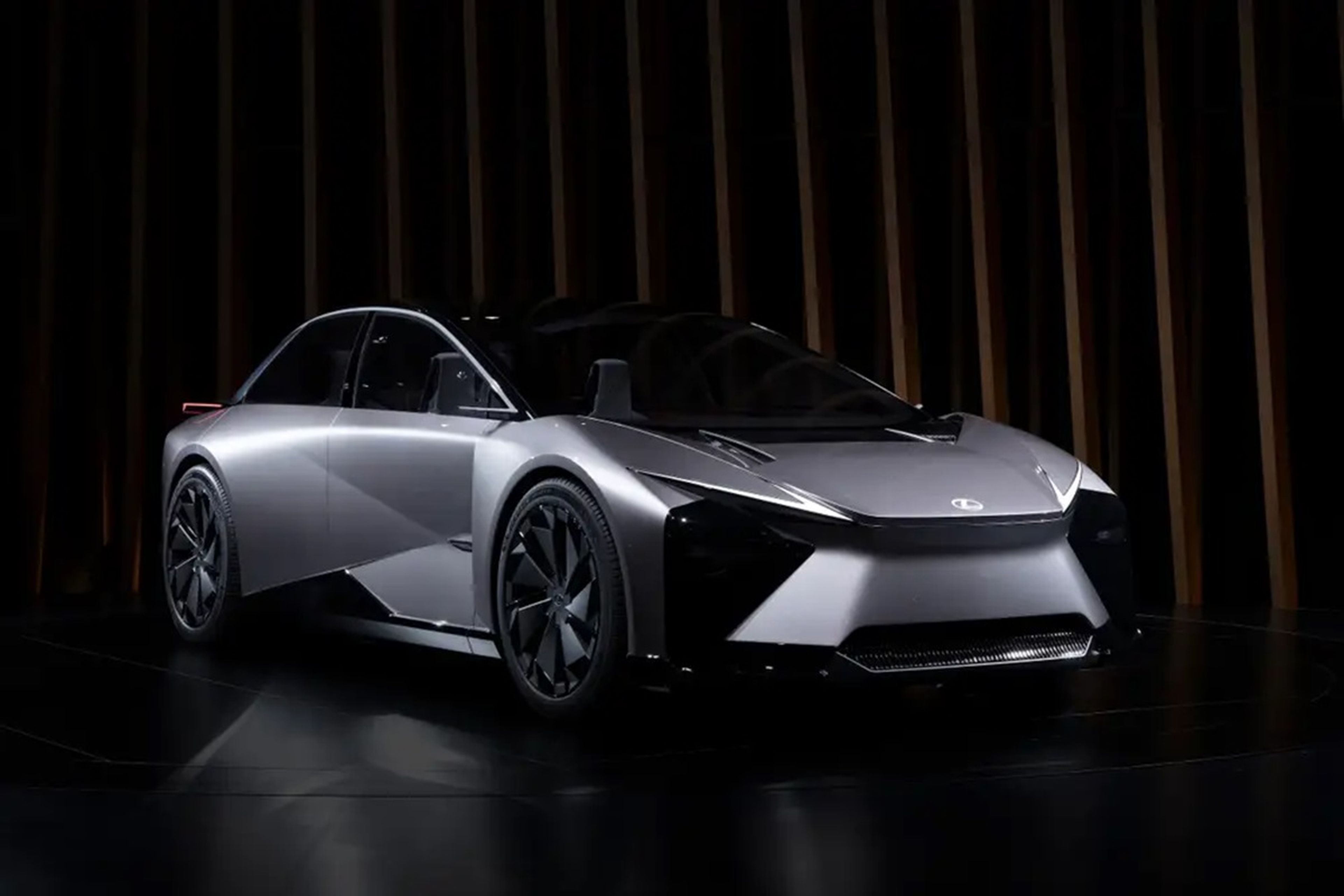 El concept car eléctrico Lexus LF-ZC.