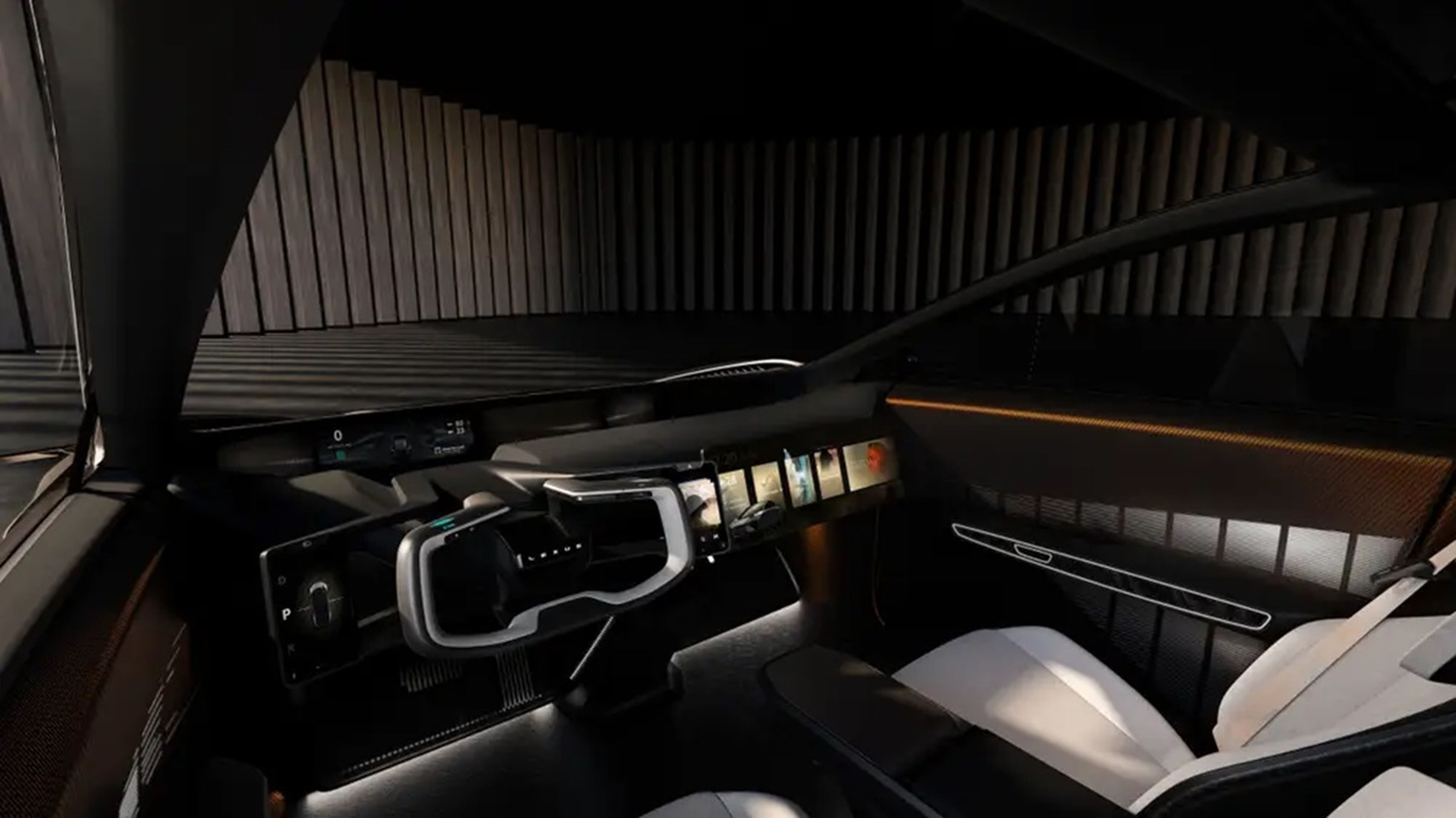 El concept car eléctrico Lexus LF-ZC.