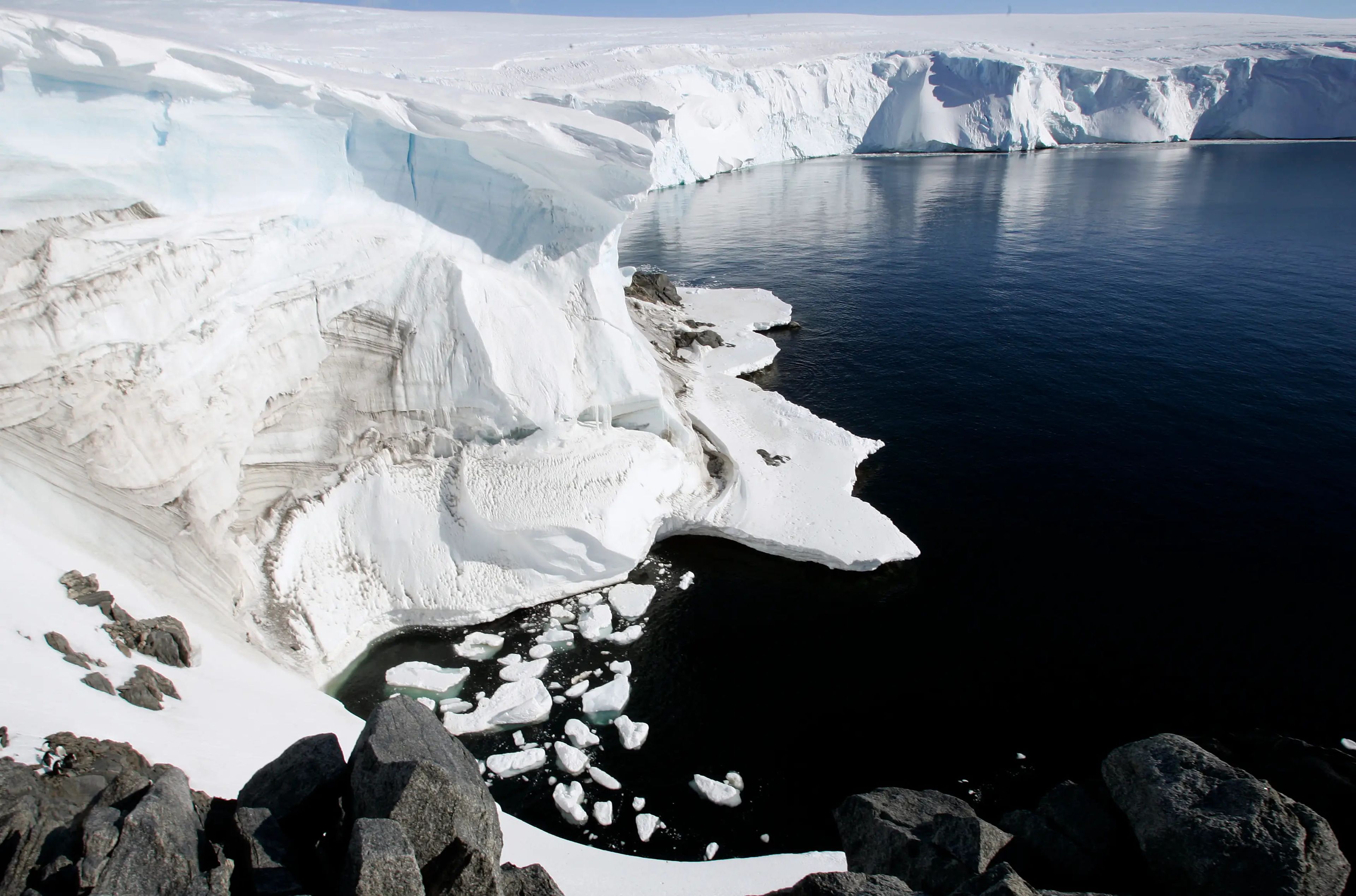 El año pasado, la Antártida registró temperaturas 39 grados por encima de la media.