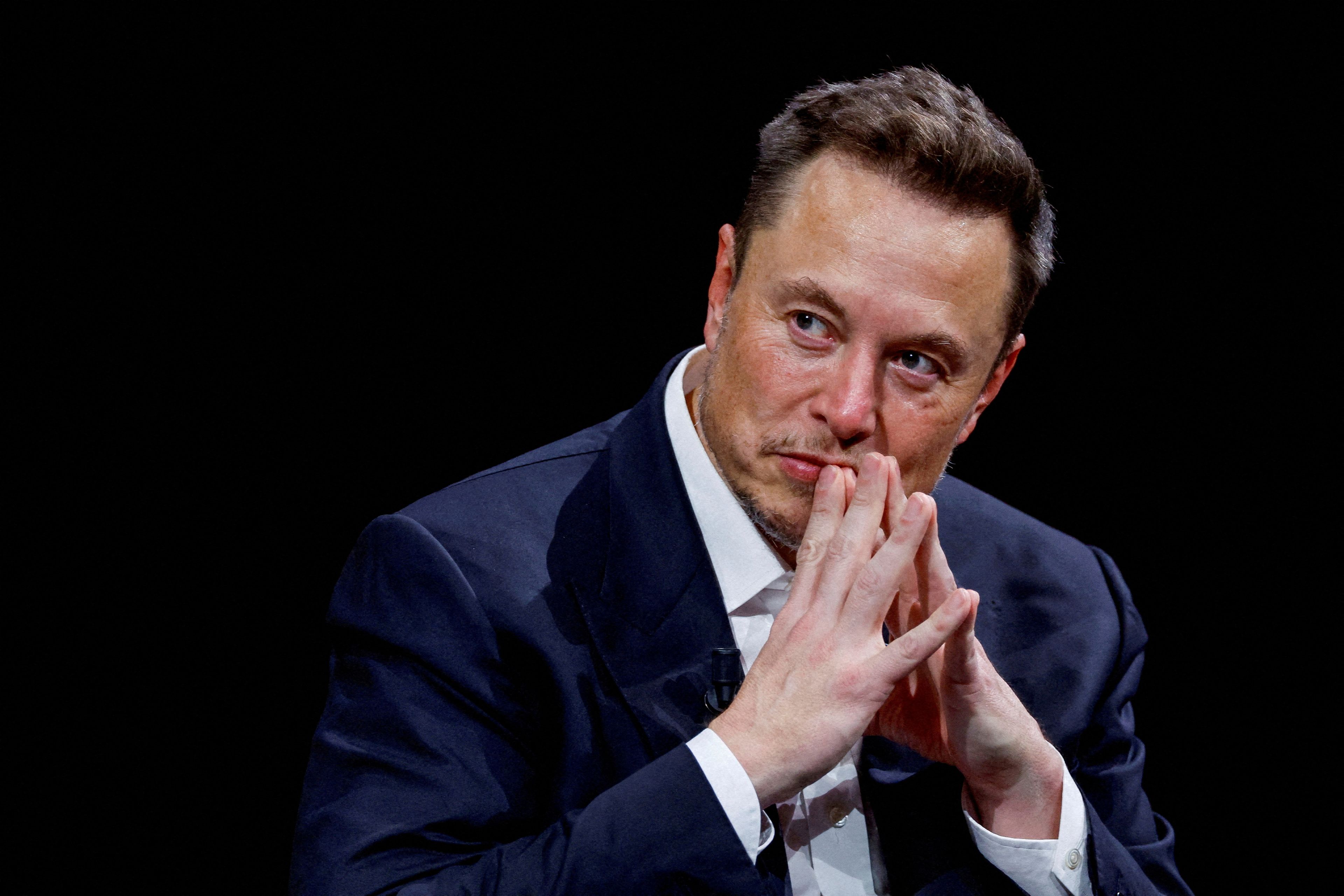 Elon Musk, dueño de la empresa de IA xAI.
