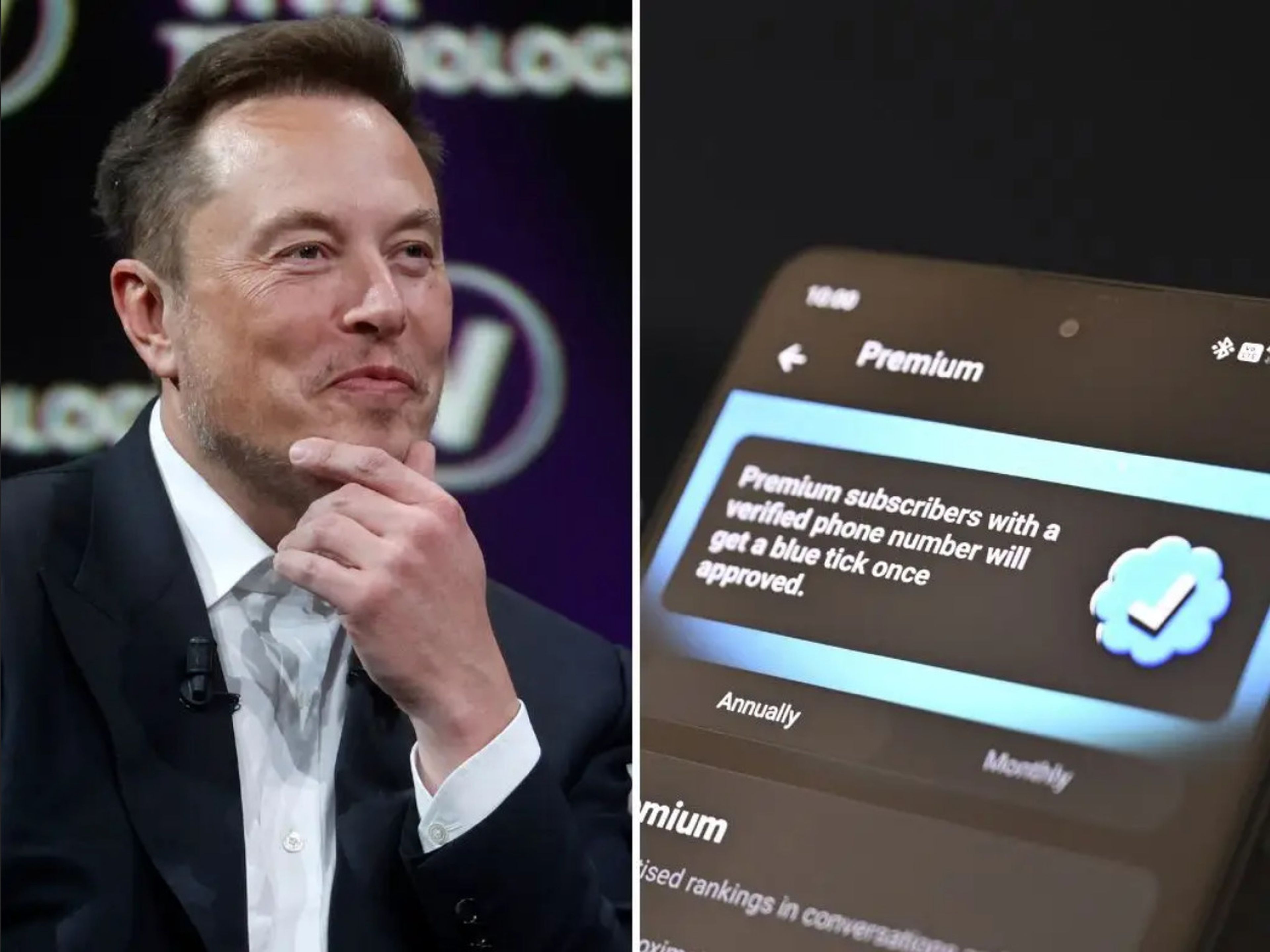 Elon Musk Twitter X 3 planes de pago sin anuncios