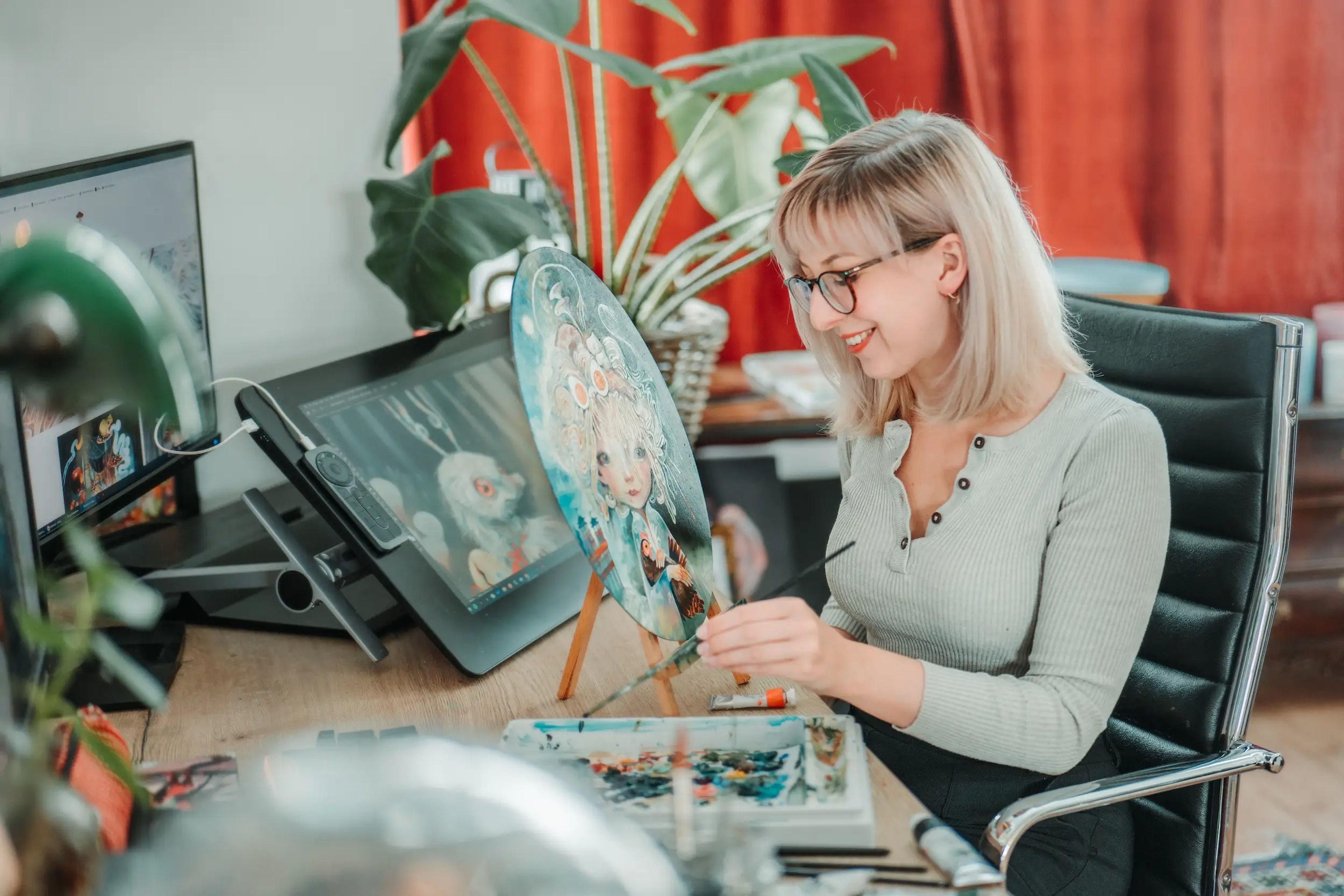 Eva Toorenent trabaja como artista e ilustradora desde 2019.