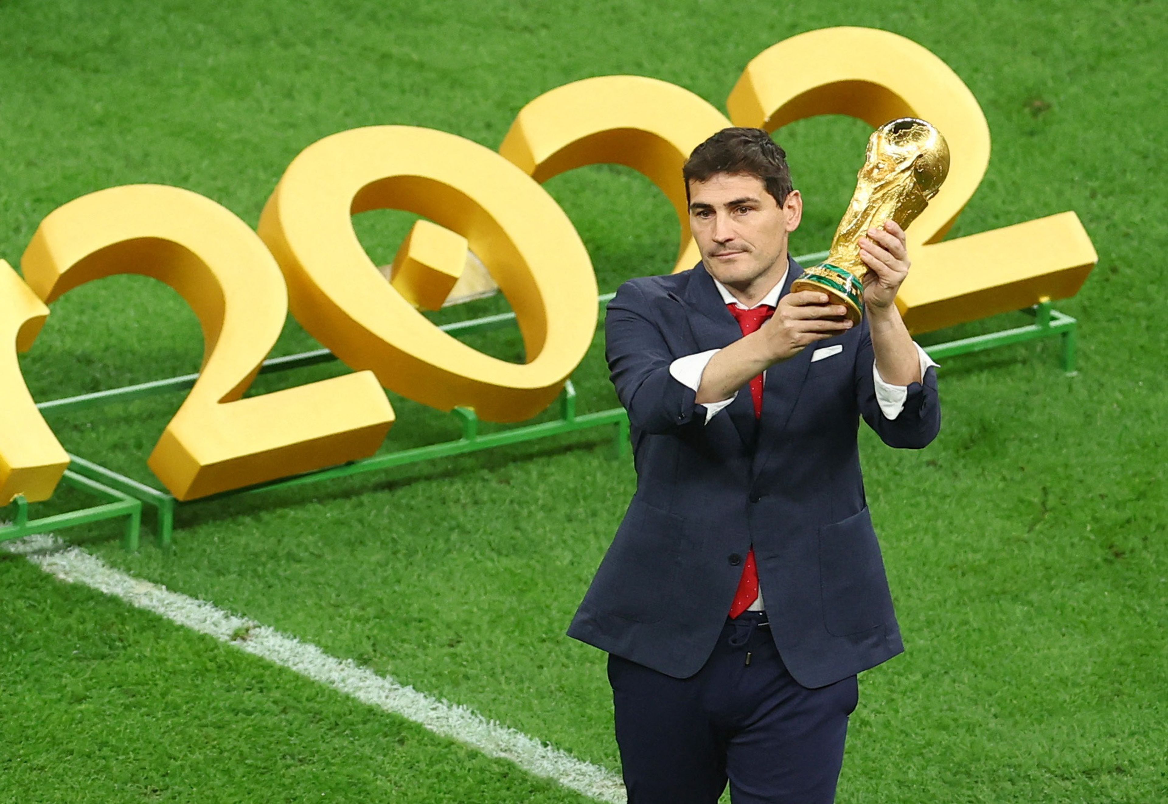 Iker Casillas, en el Mundial de Catar de 2022.