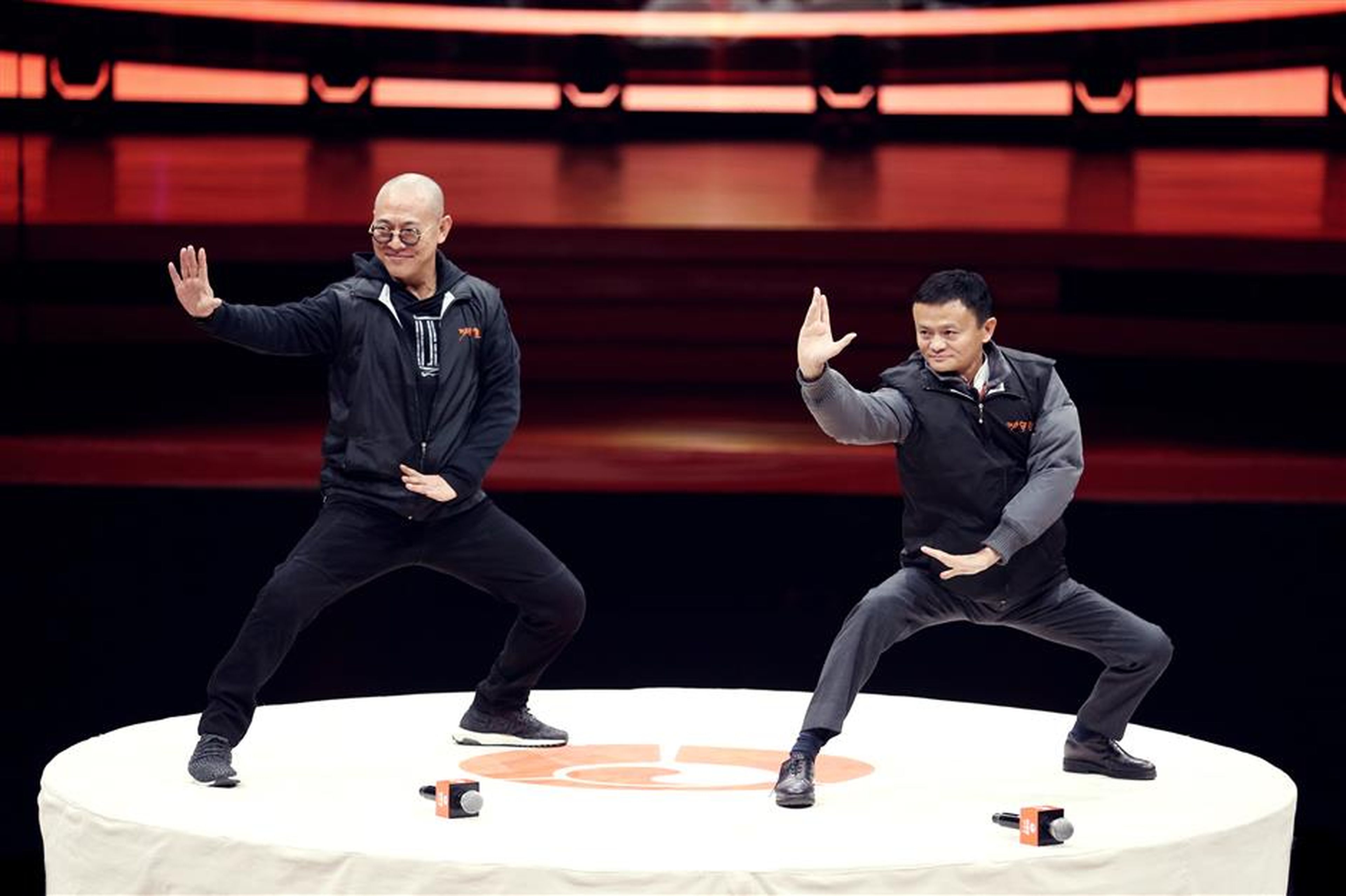 Jack Ma practicando taichí, su gran pasión.
