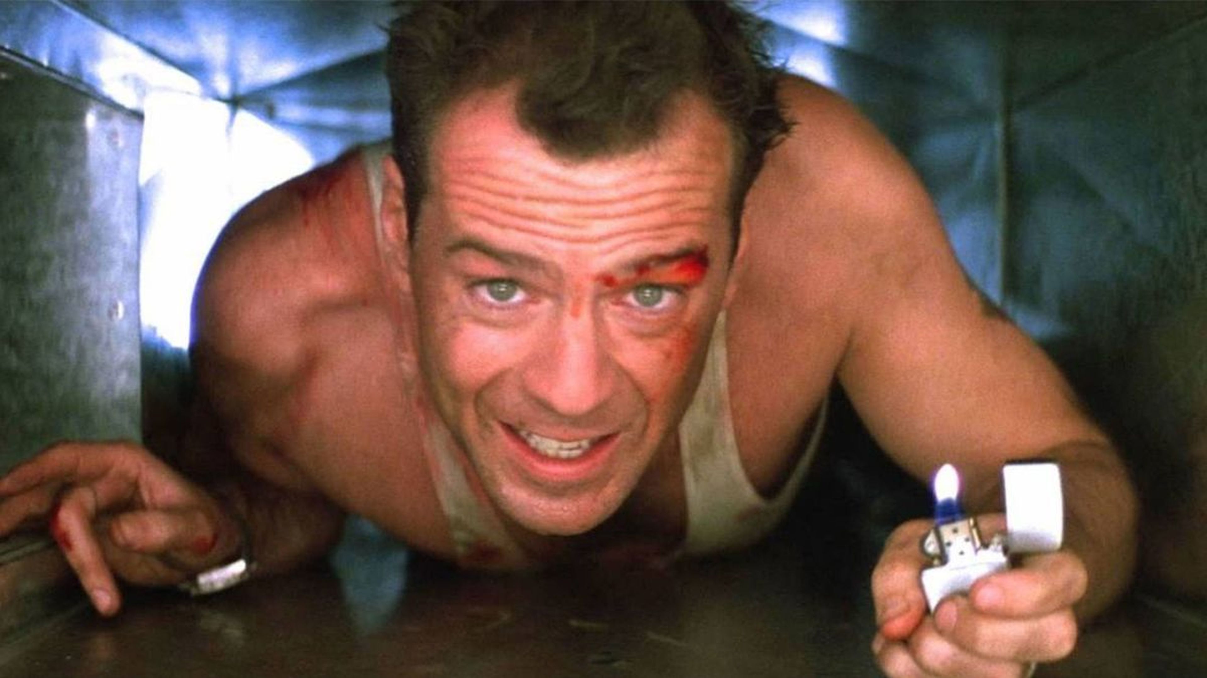 Bruce Willis como John McClane en 'La jungla de cristal'