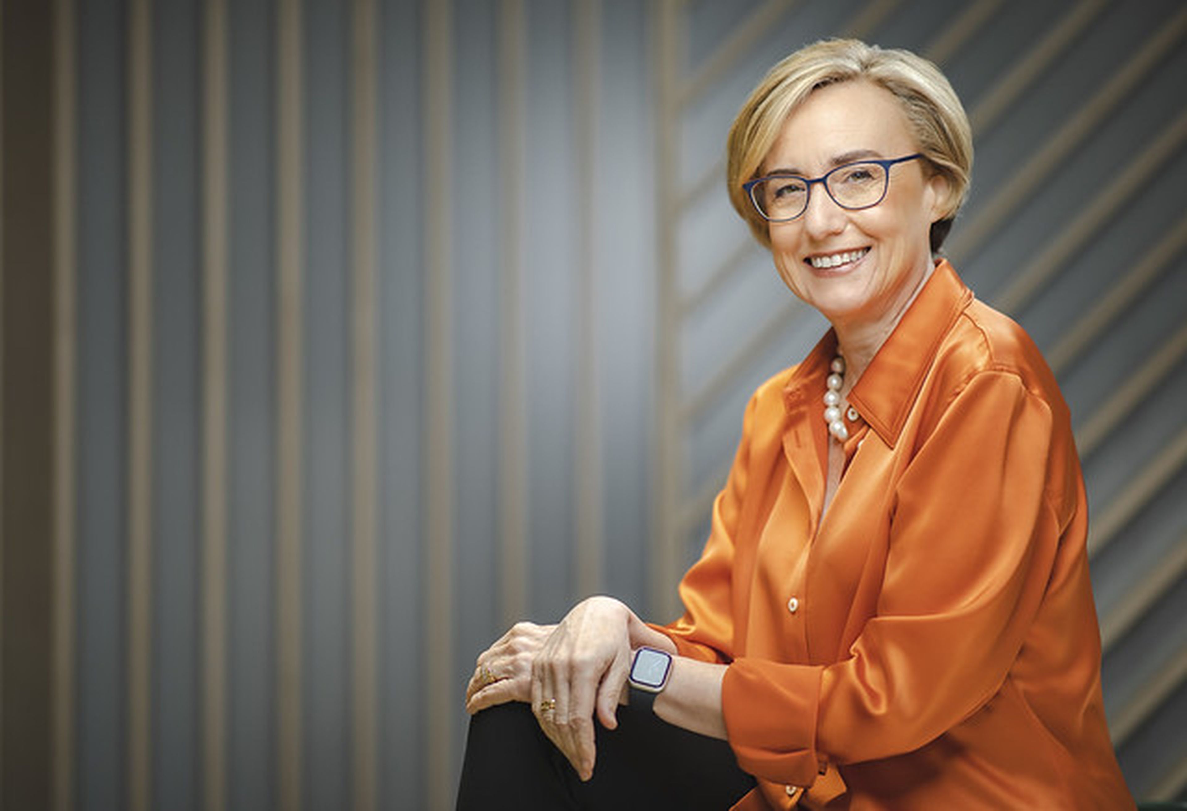 Margherita Della Valle, CEO del grupo Vodafone.