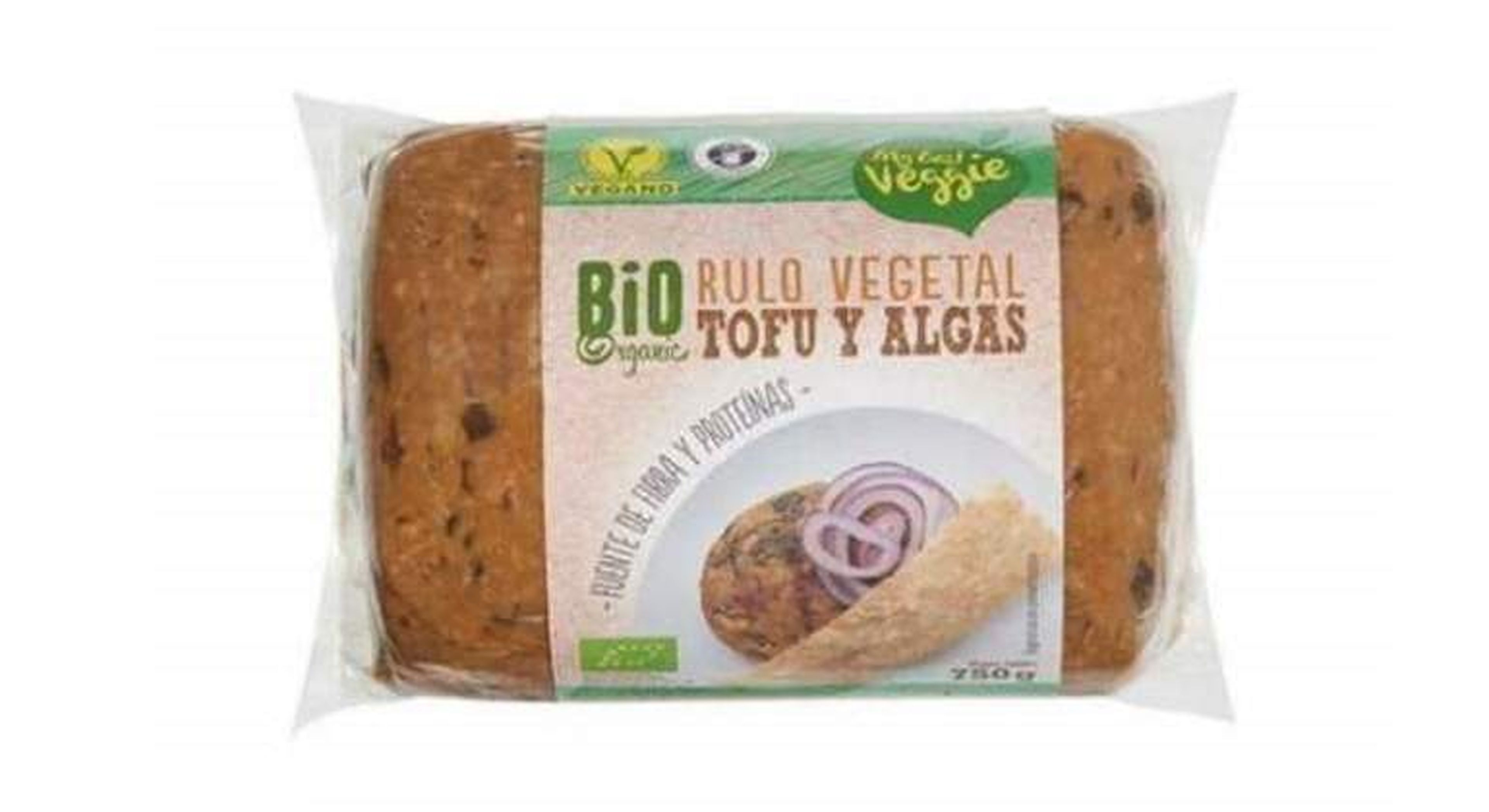 Rulo vegetal de tofu en Lidl