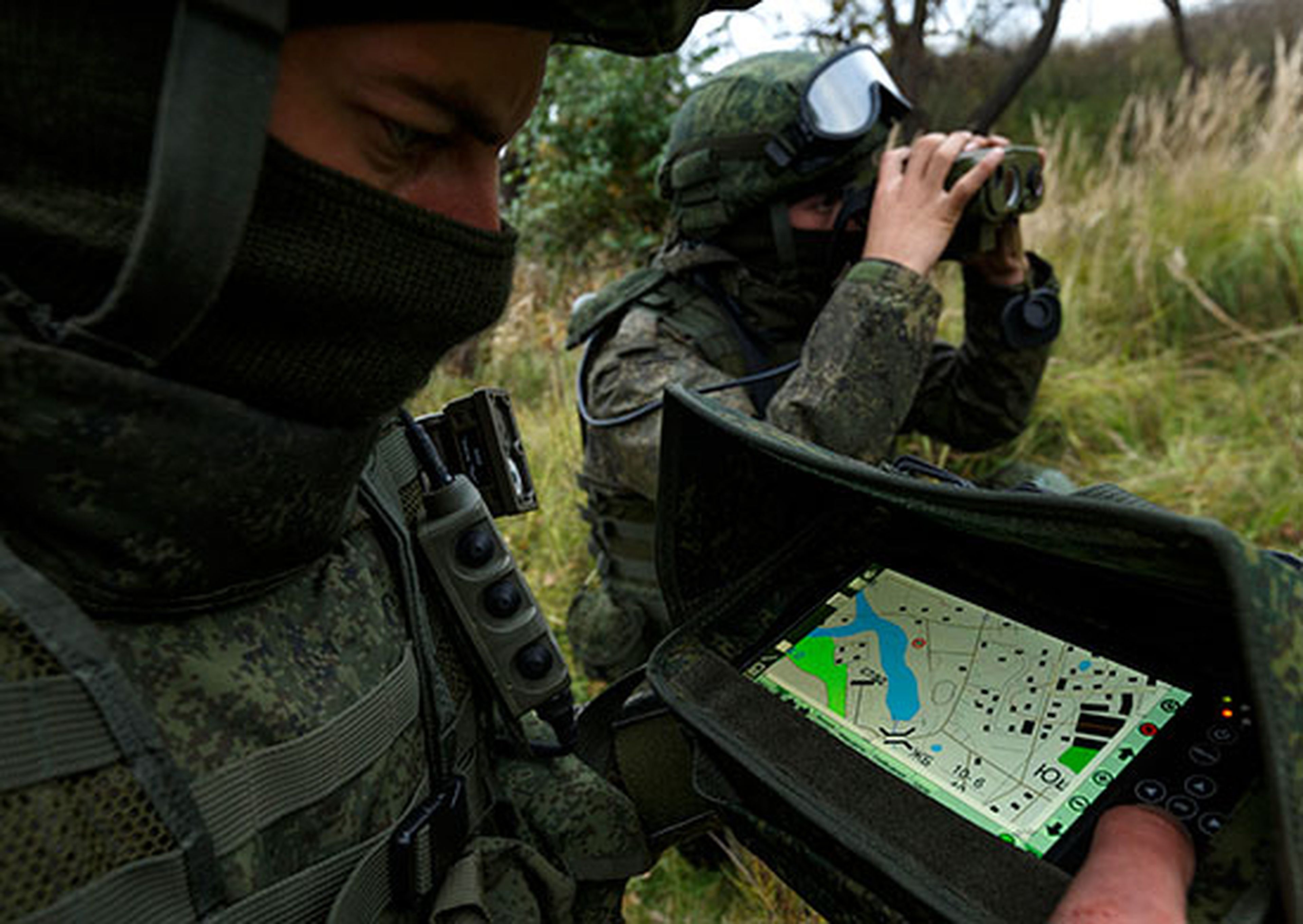 Rusia lleva muchos años utilizando tablets para localizar objetivos enemigos. 