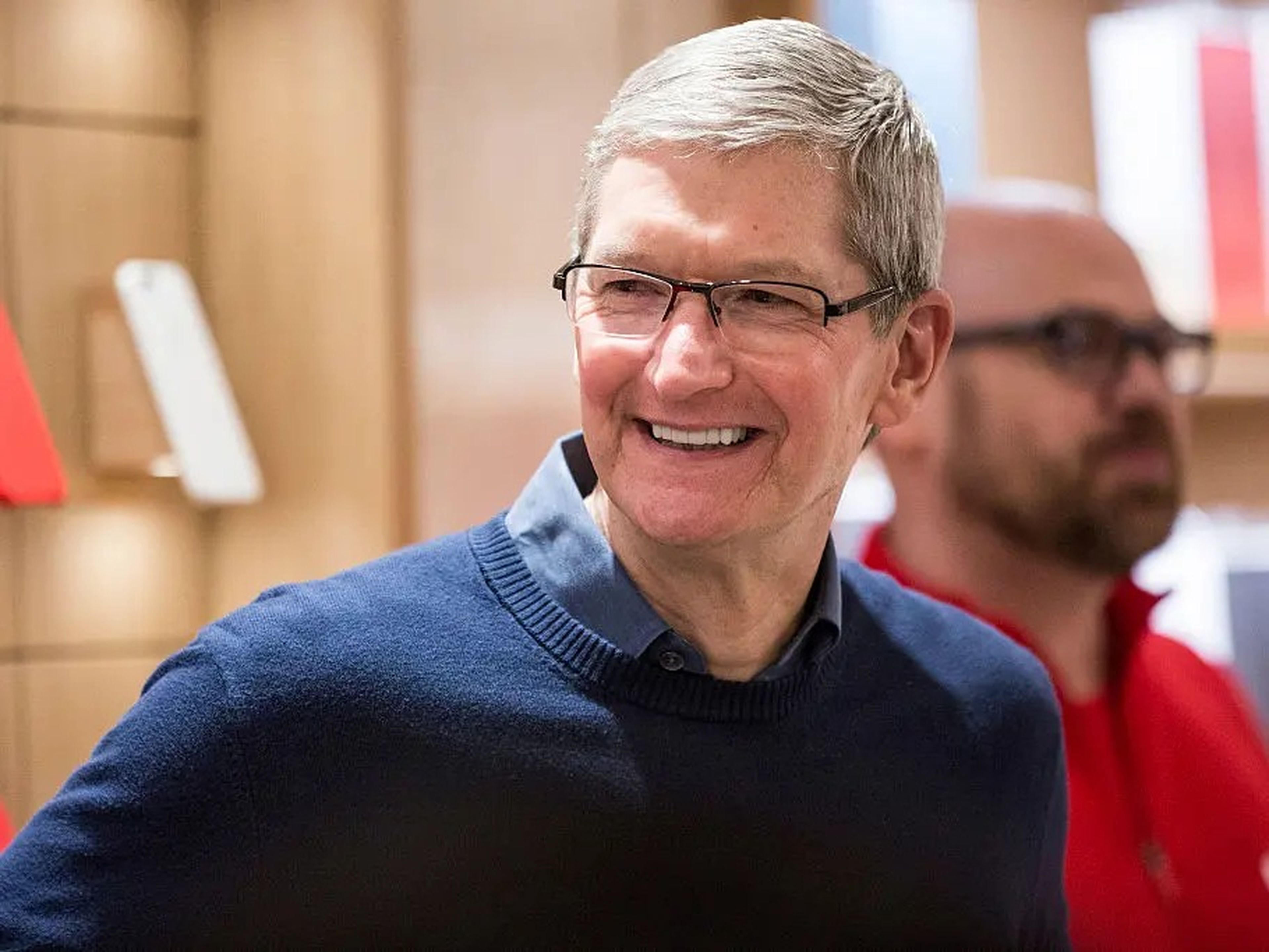 El CEO de Apple es el último en irse de la oficina.