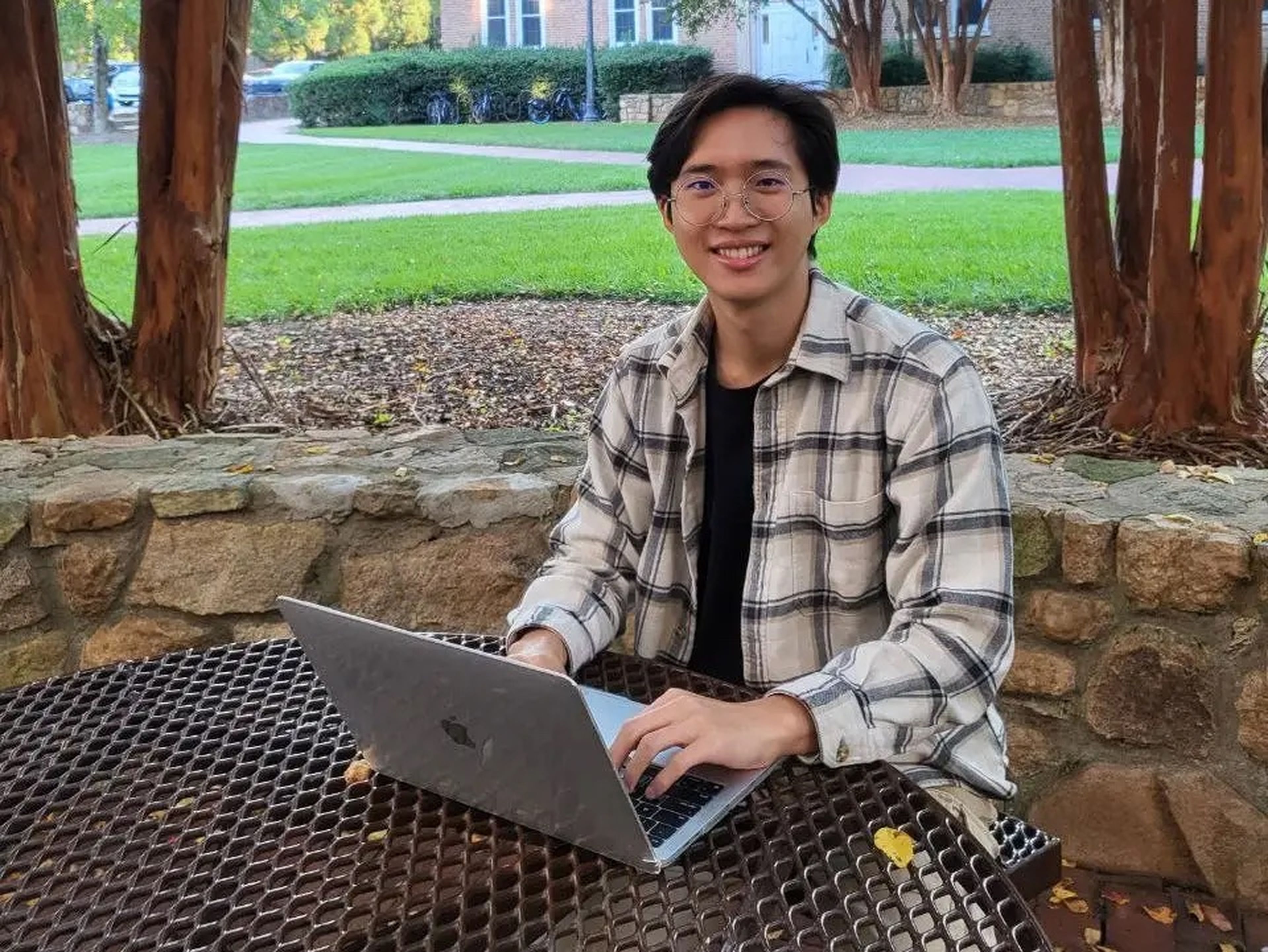 Bryan Ho, de 22 años y estudiante de informática.