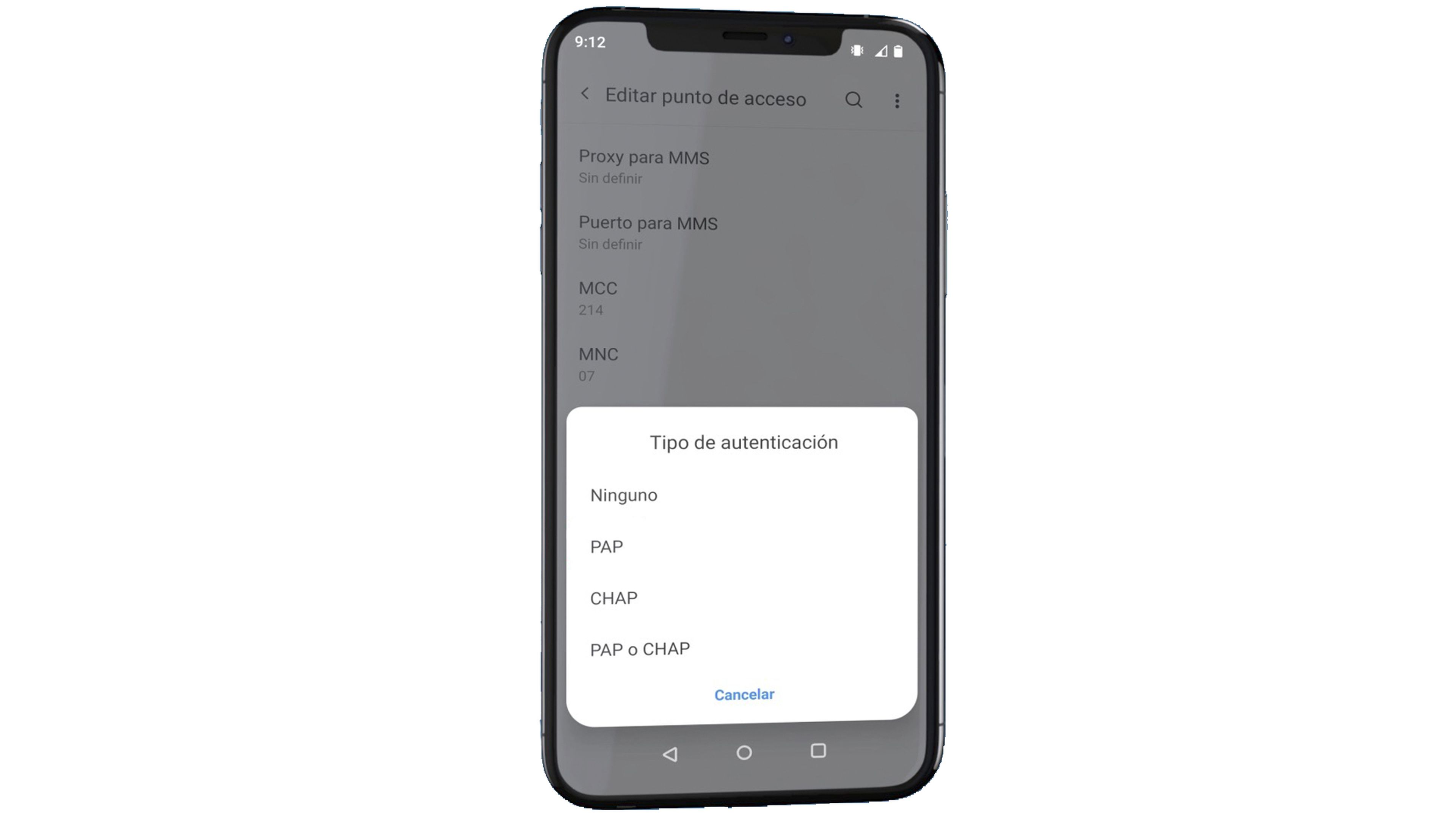 Configurar el APN de DIGI para navegar en Android