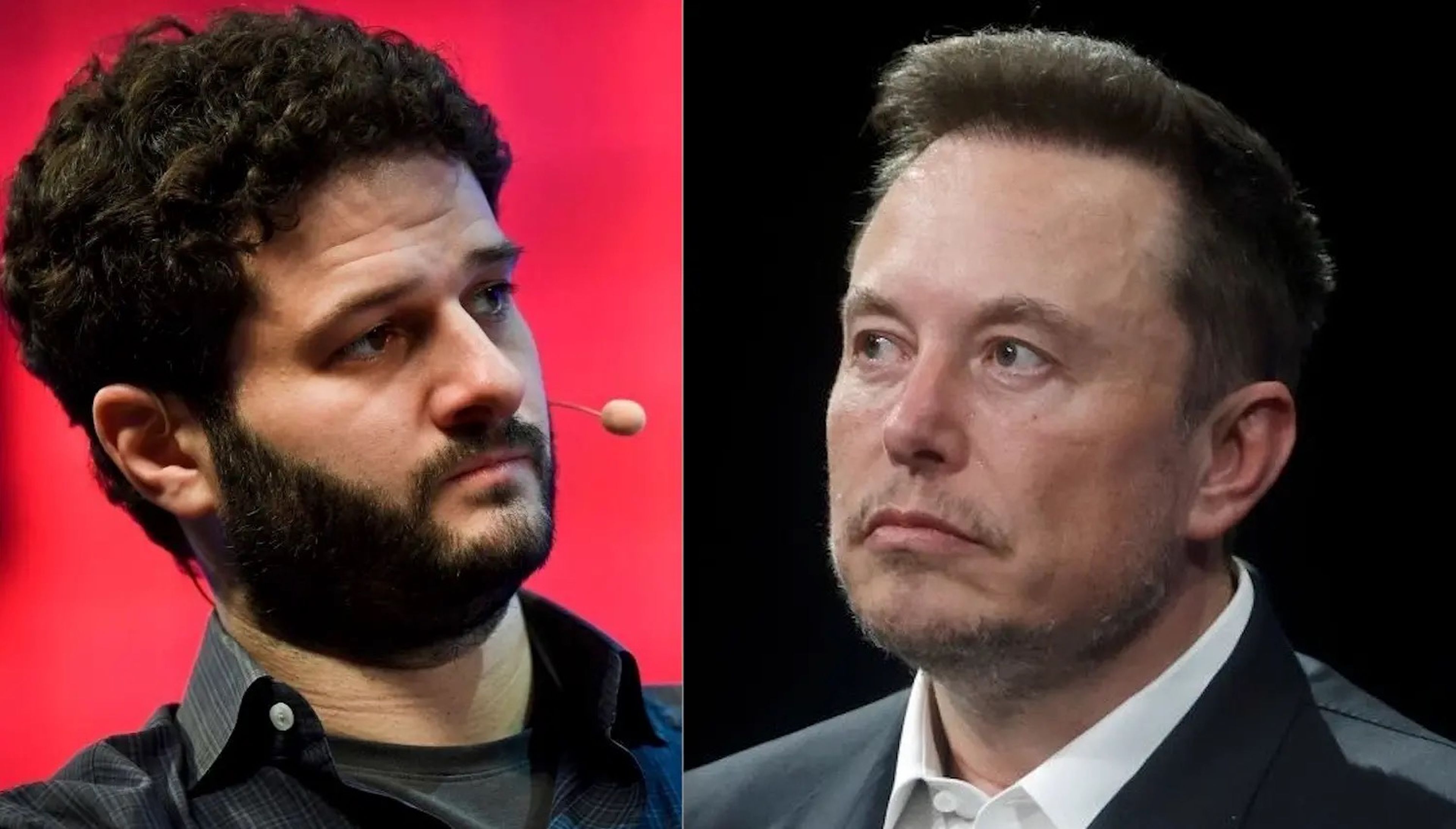 Dustin Moskovitz (left) slammed Elon Musk (right).