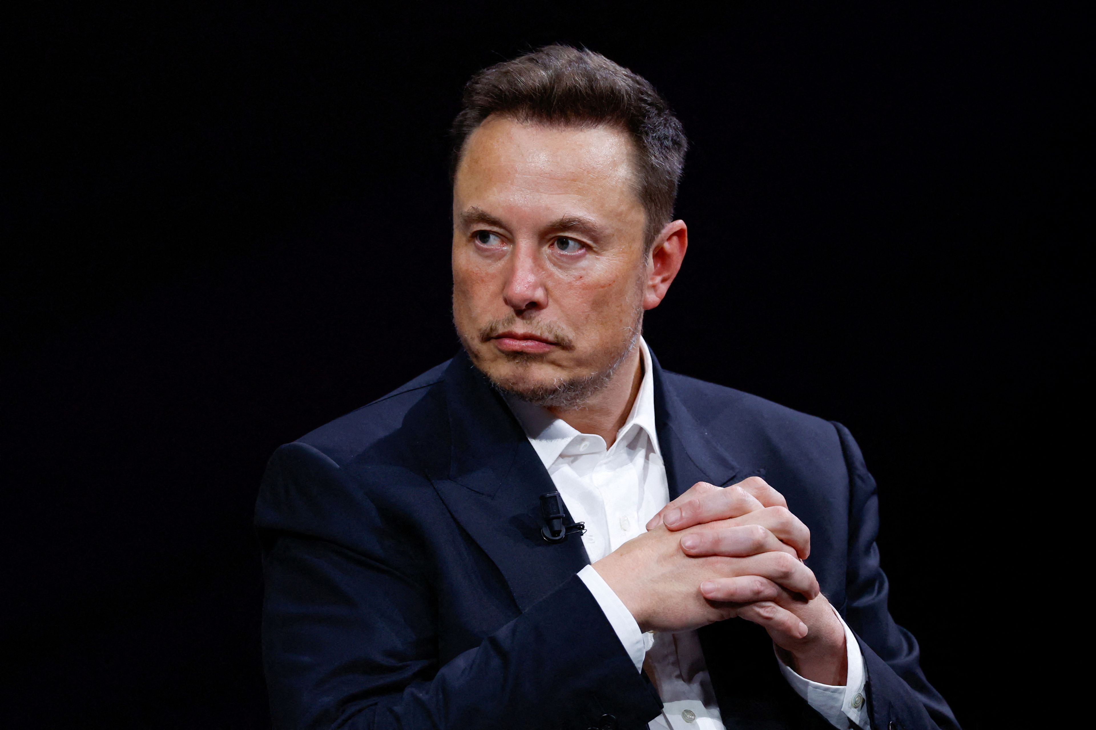Elon Musk en un evento