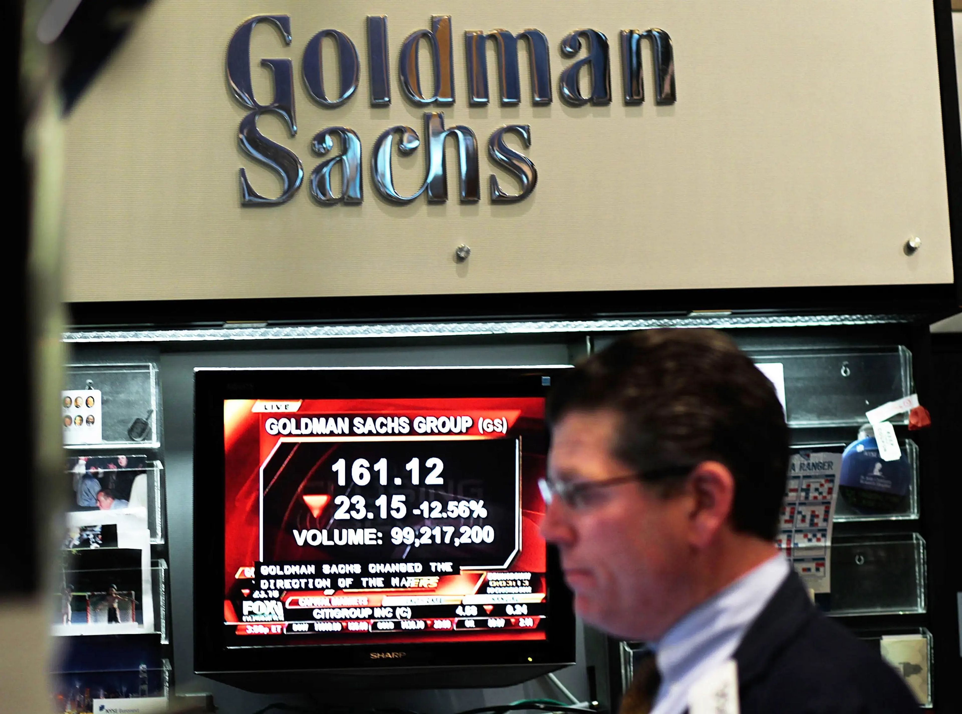 En los años posteriores a la crisis financiera de 2008, el rendimiento bursátil (y los ingresos) de Goldman sufrieron un varapalo.