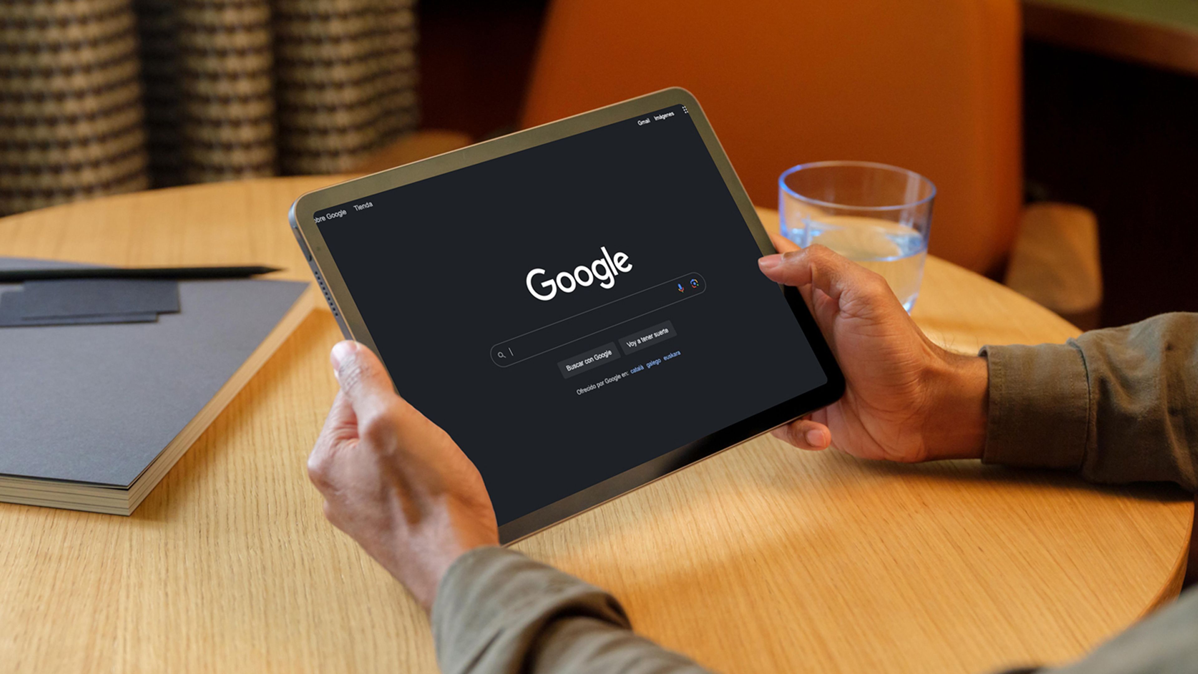 Google en tablet