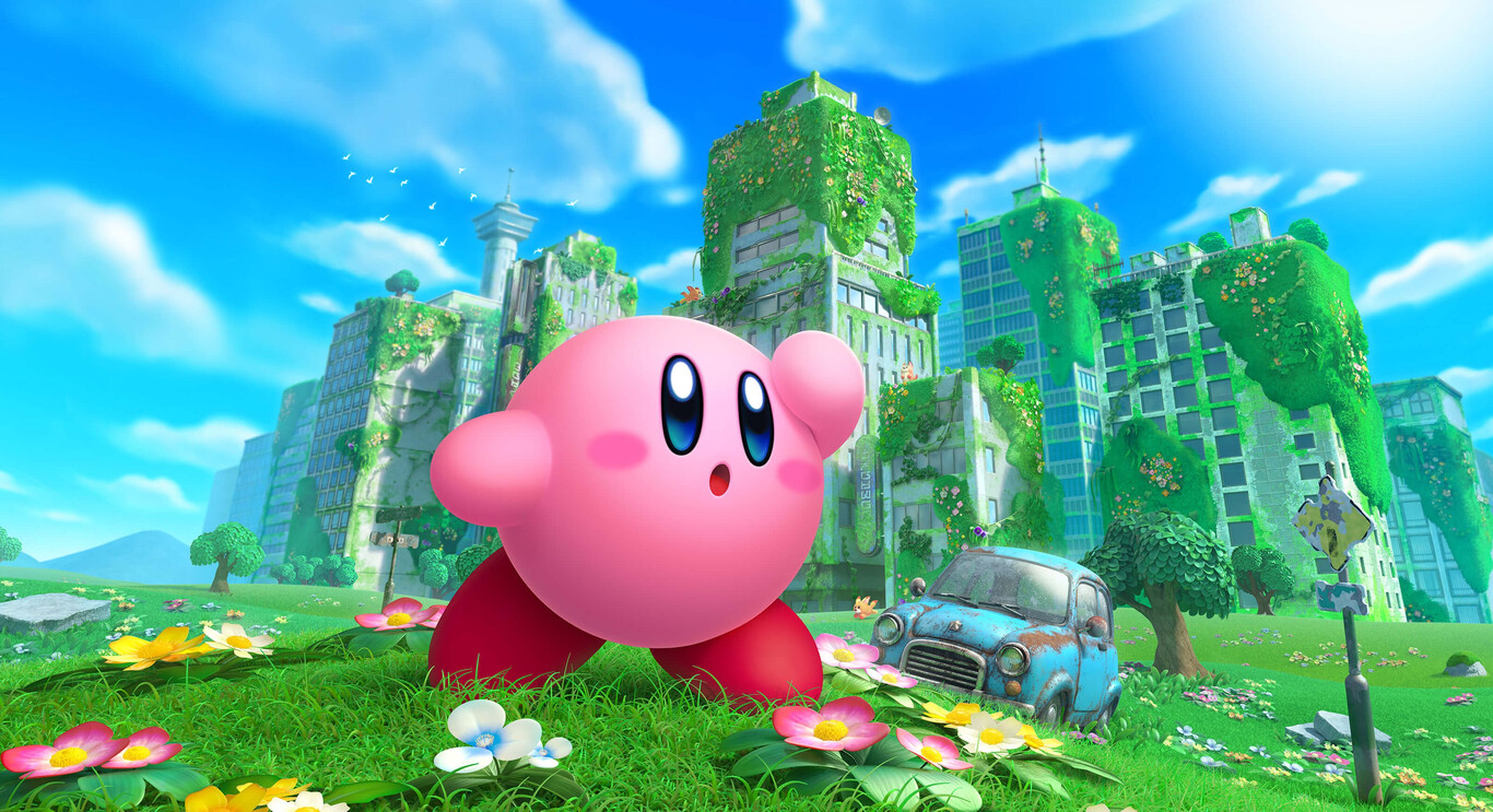 Kirby y la tierra olvidada. Juego de plataformas para Nintendo Switch