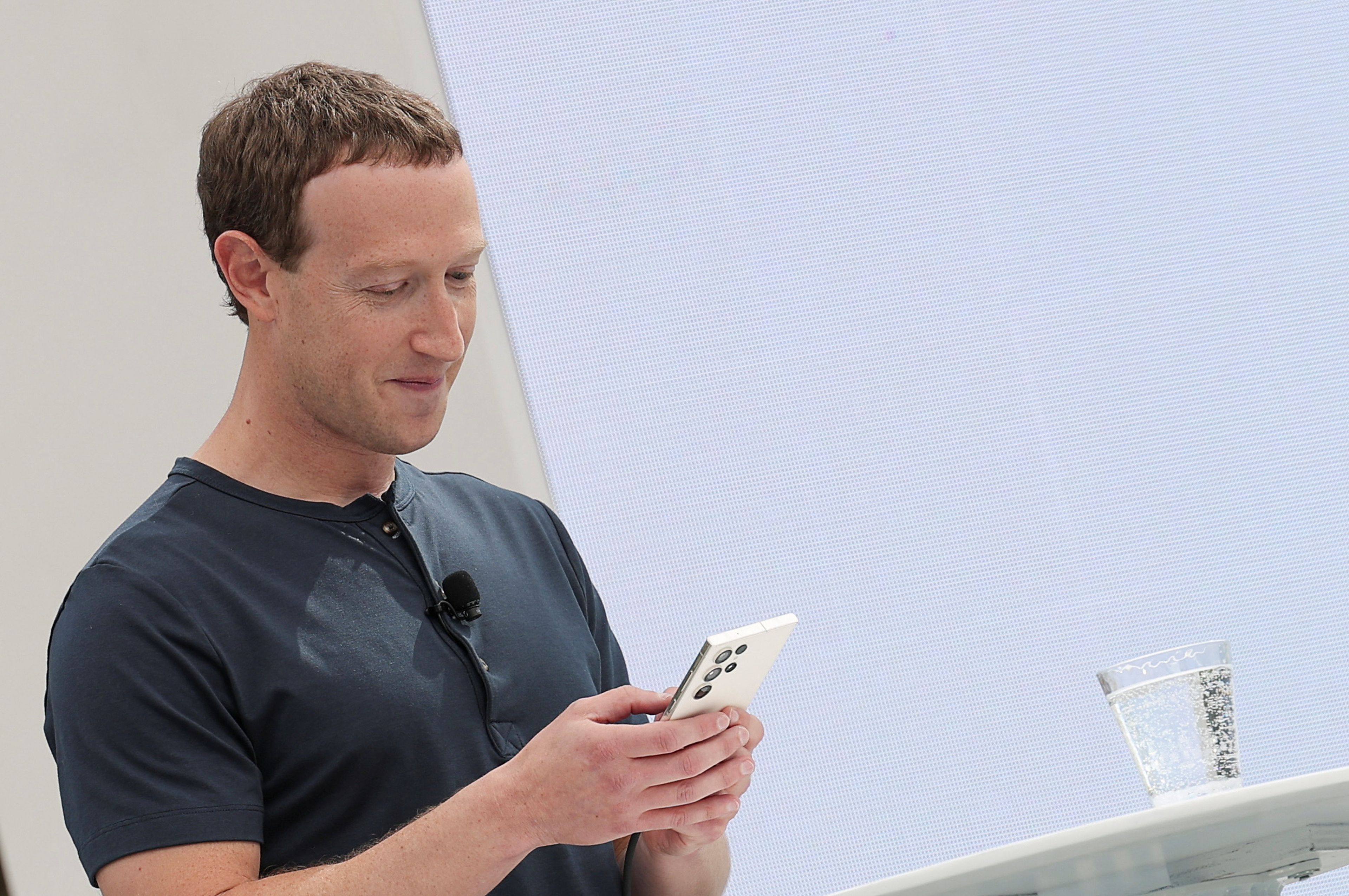 Mark Zuckerberg, en el Meta Connect de 2023.
