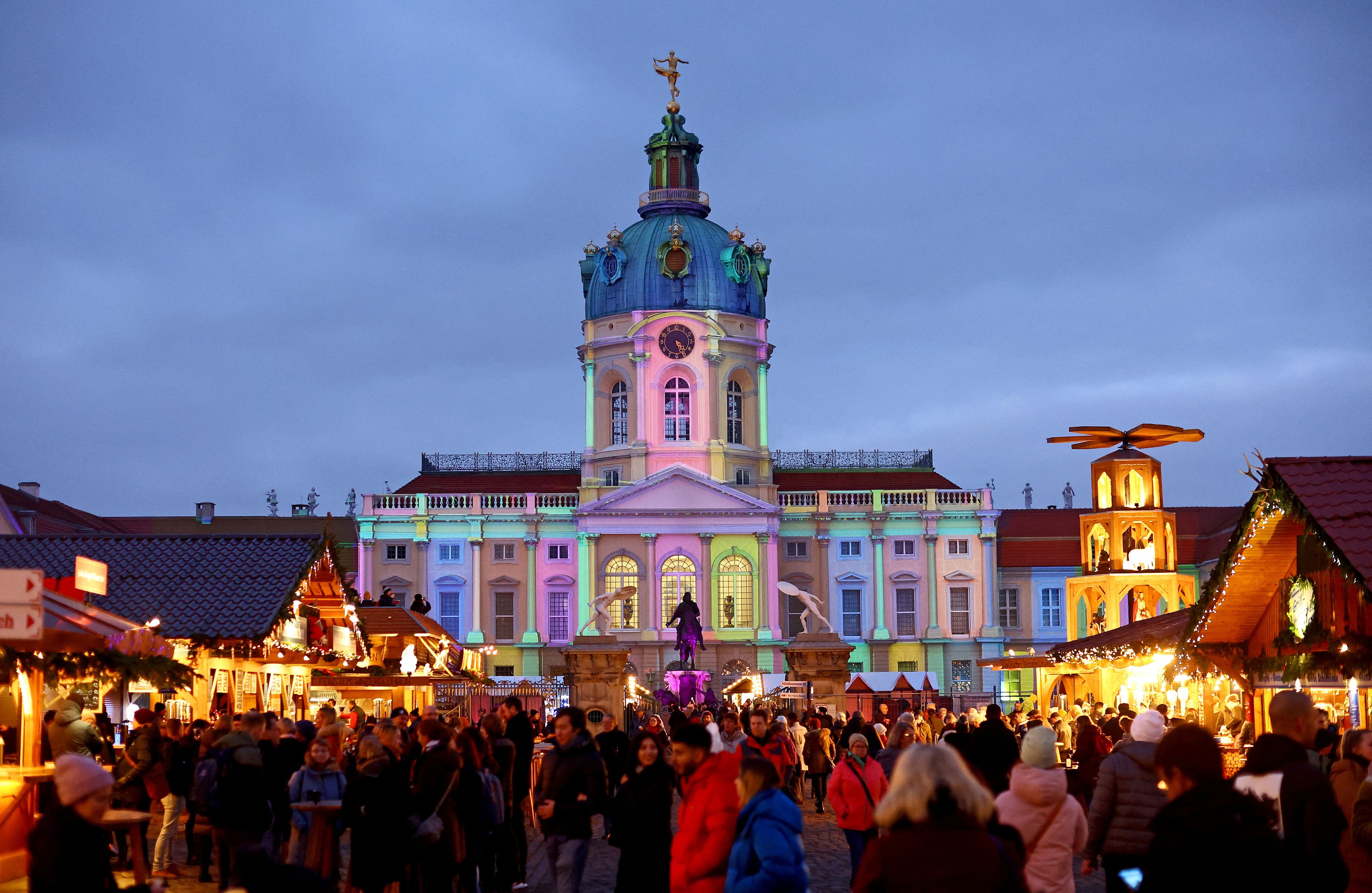 Mercado navideño de Berlín.