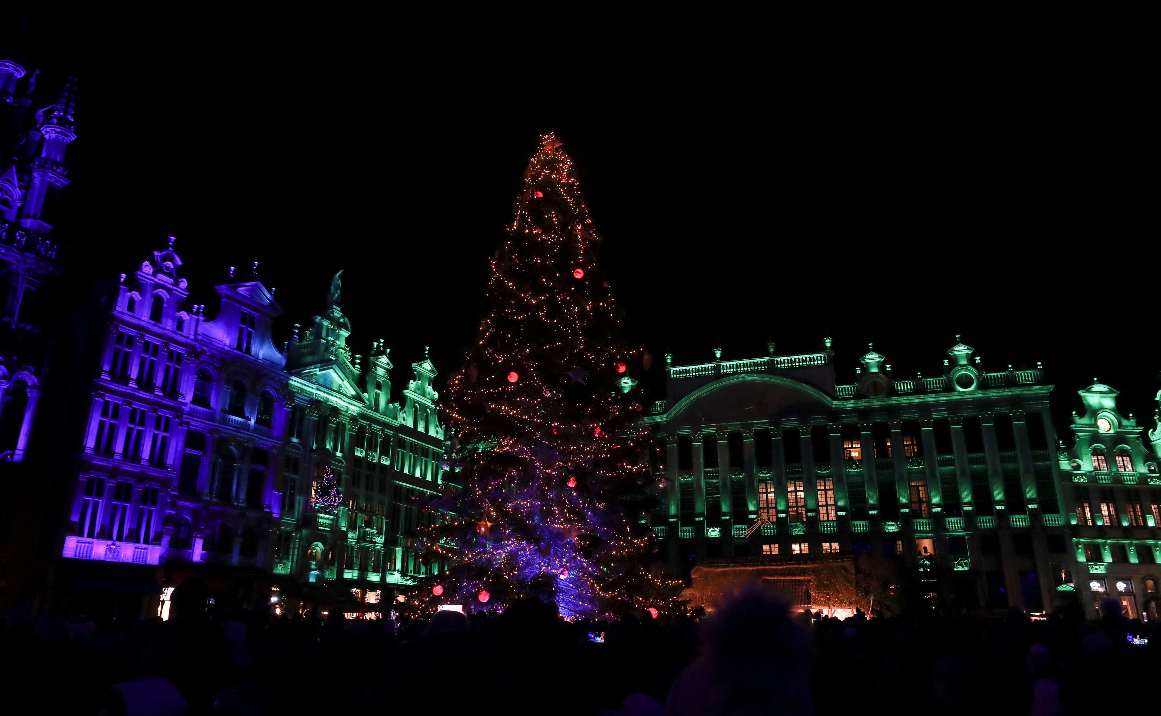 Mercado navideño de Bruselas.
