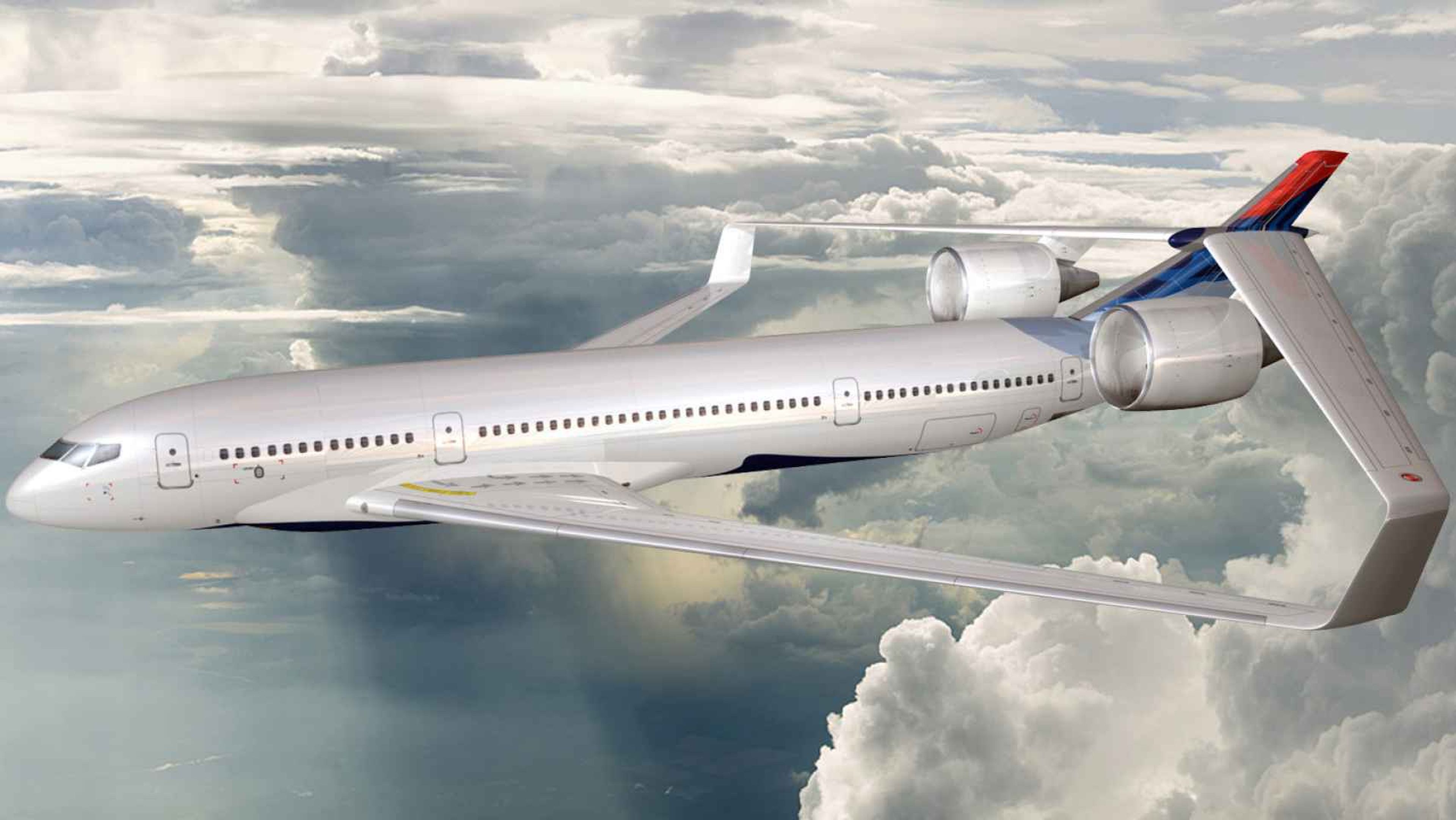 Nuevo diseño de Lockheed Martin de avión con ala cerrada.
