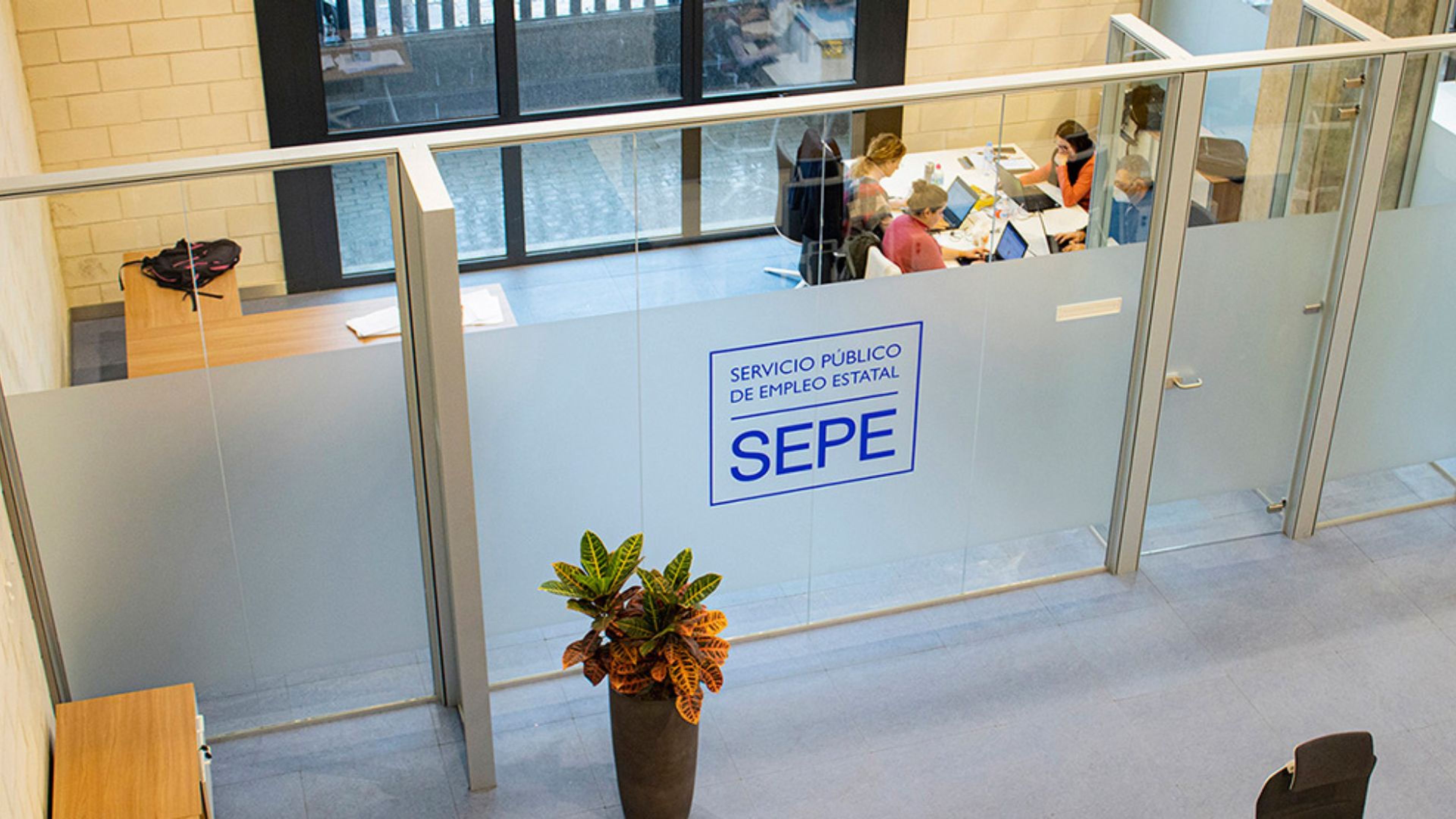 Una oficina del SEPE.