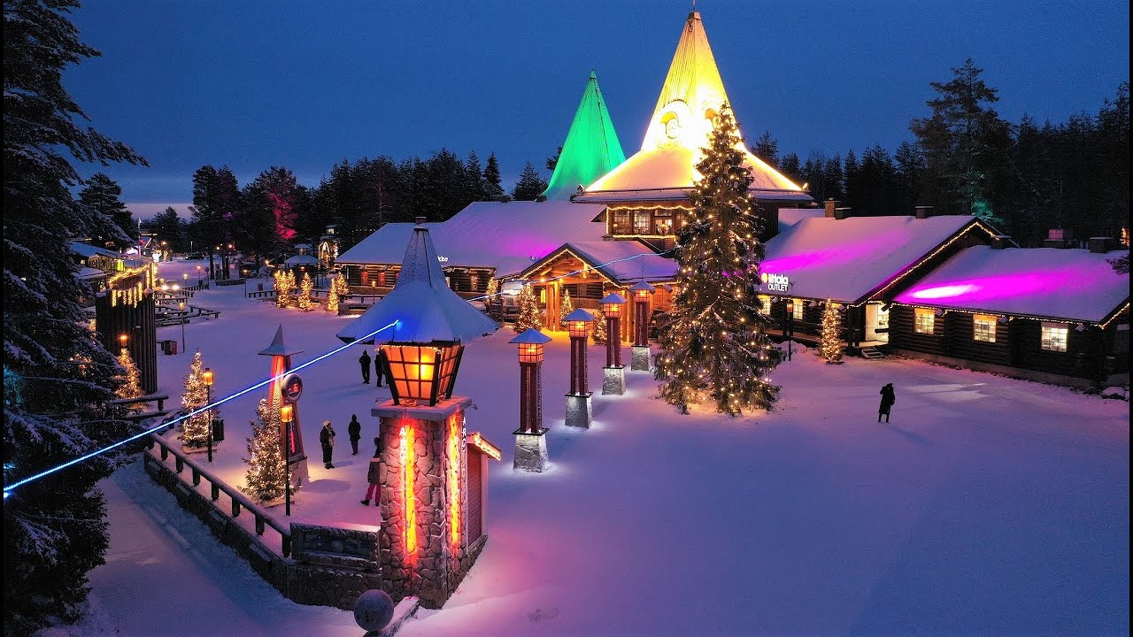 El pueblo de Papá Noel en Laponia