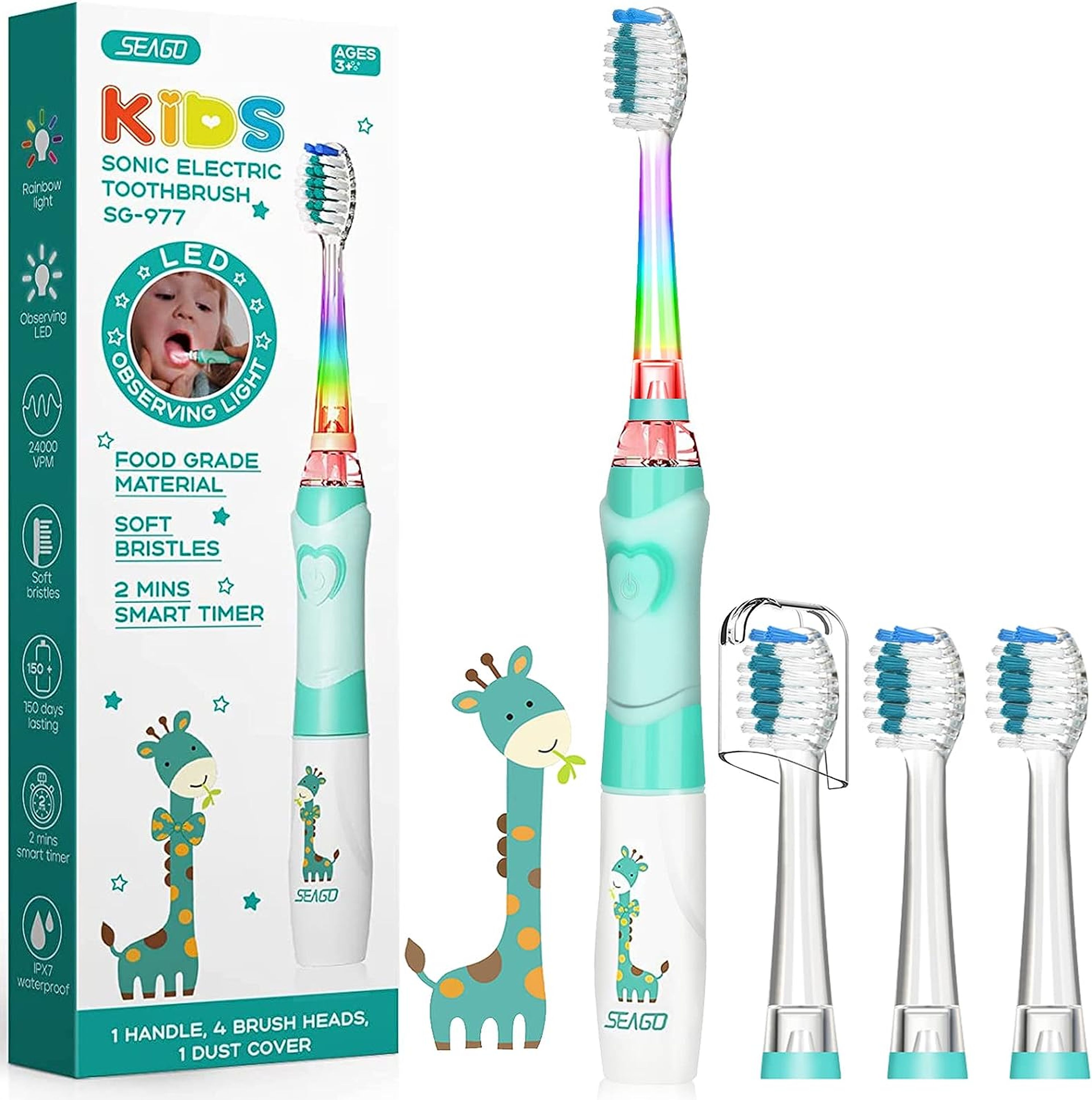 Cepillos de dientes para niños con temporizador