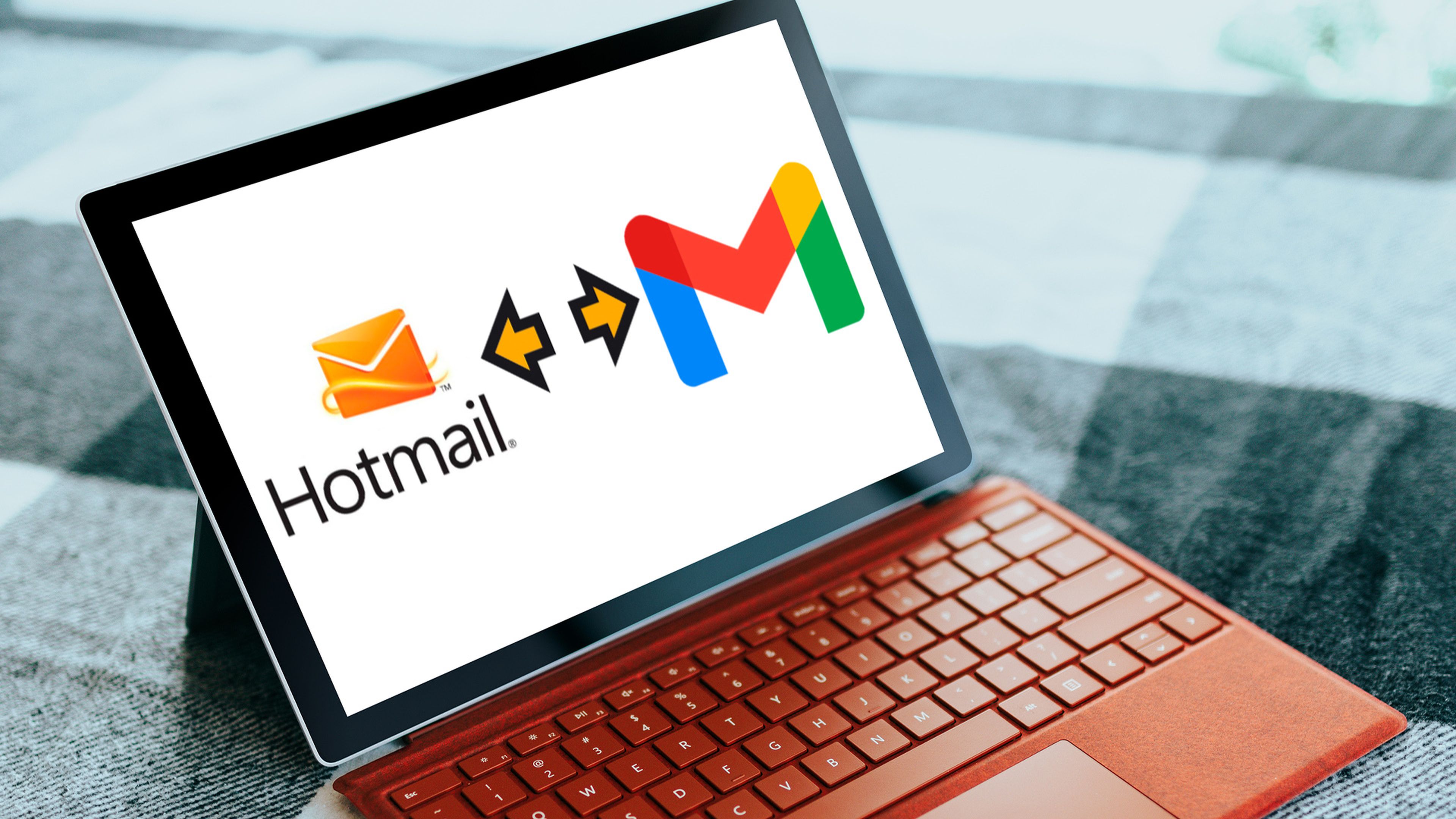 vincular una cuenta de Hotmail a Gmail