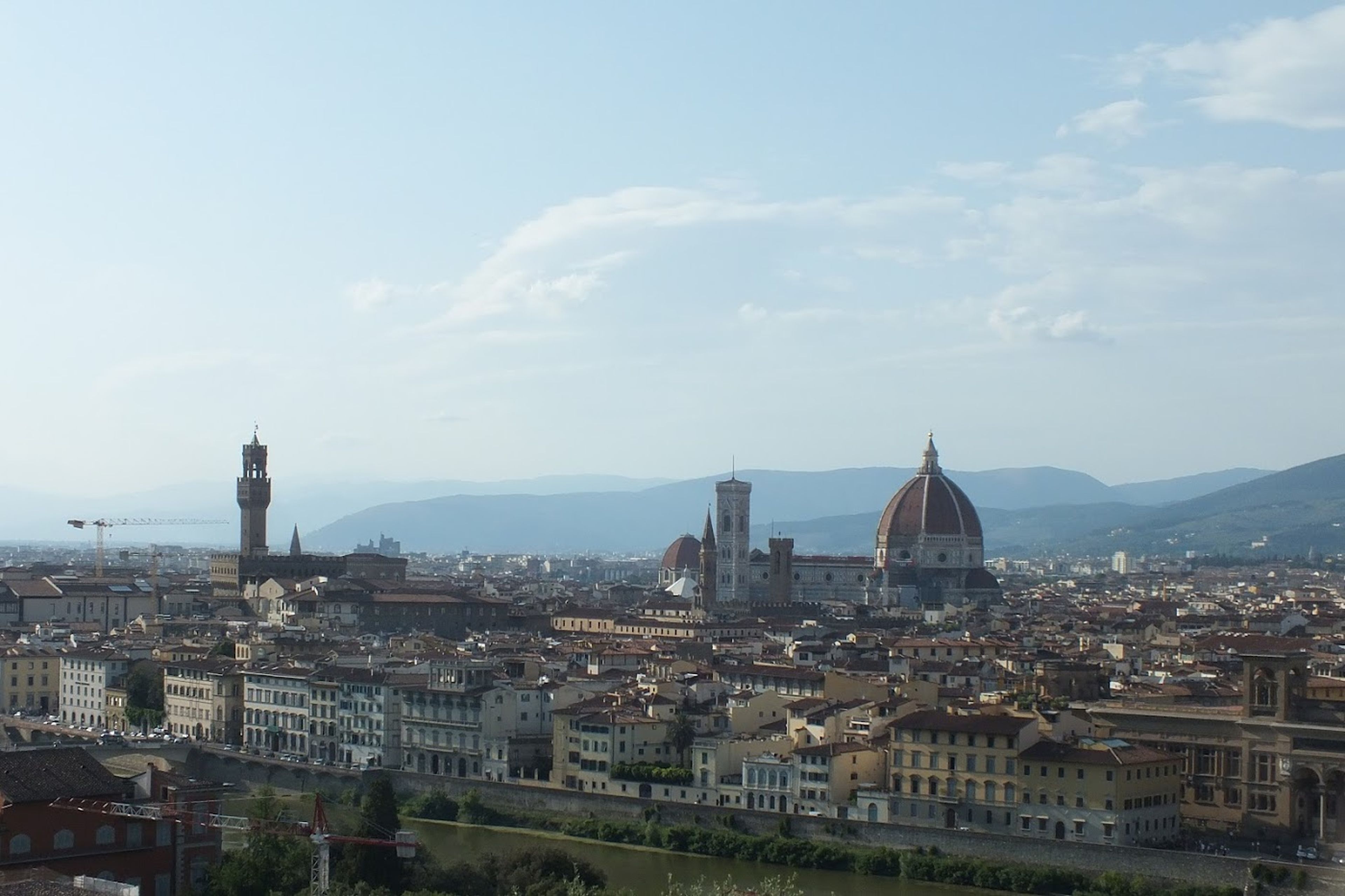 Vistas de Florencia desde Belvedere