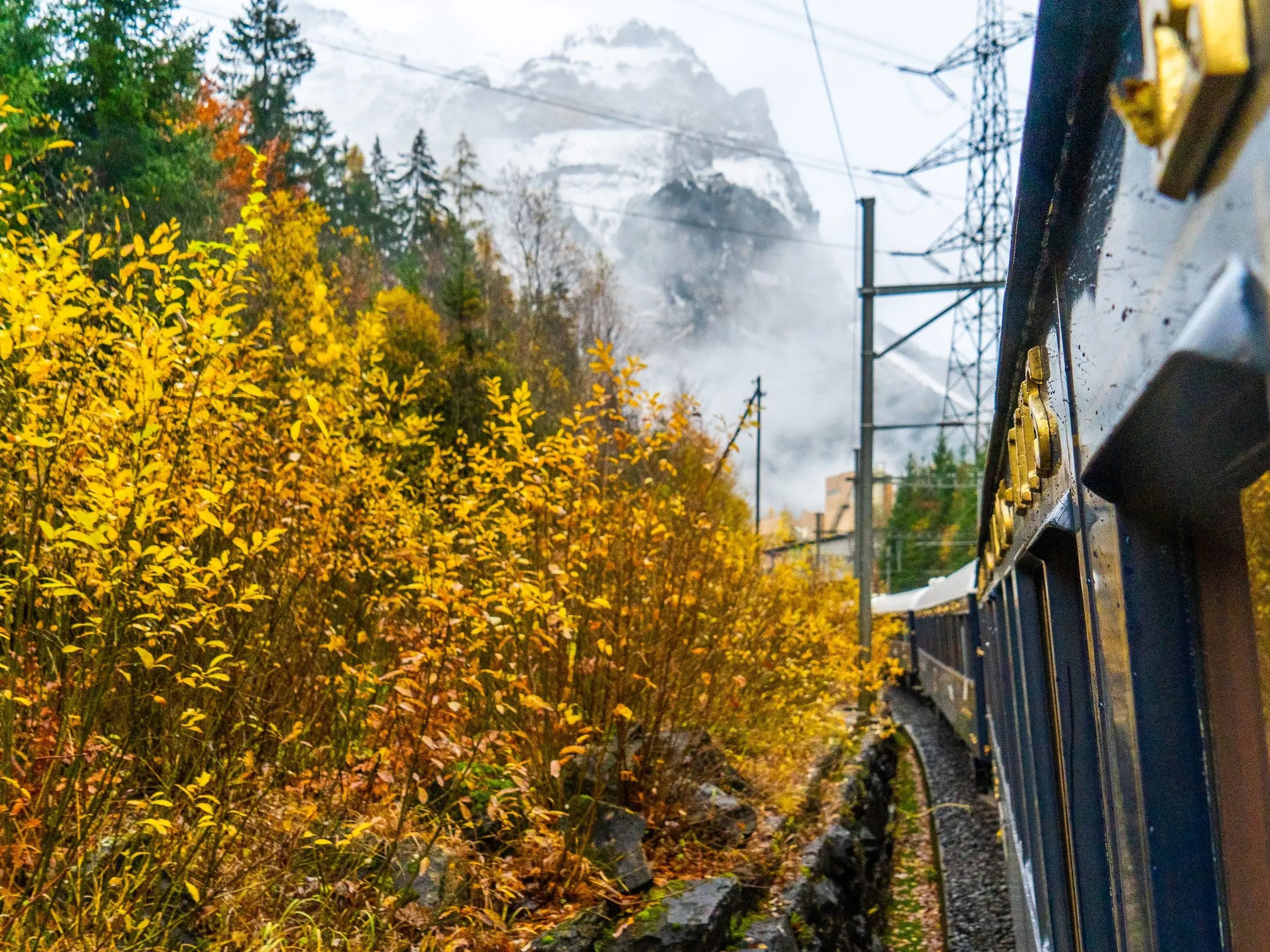 El Venice Simplon-Orient Express atraviesa Suiza.