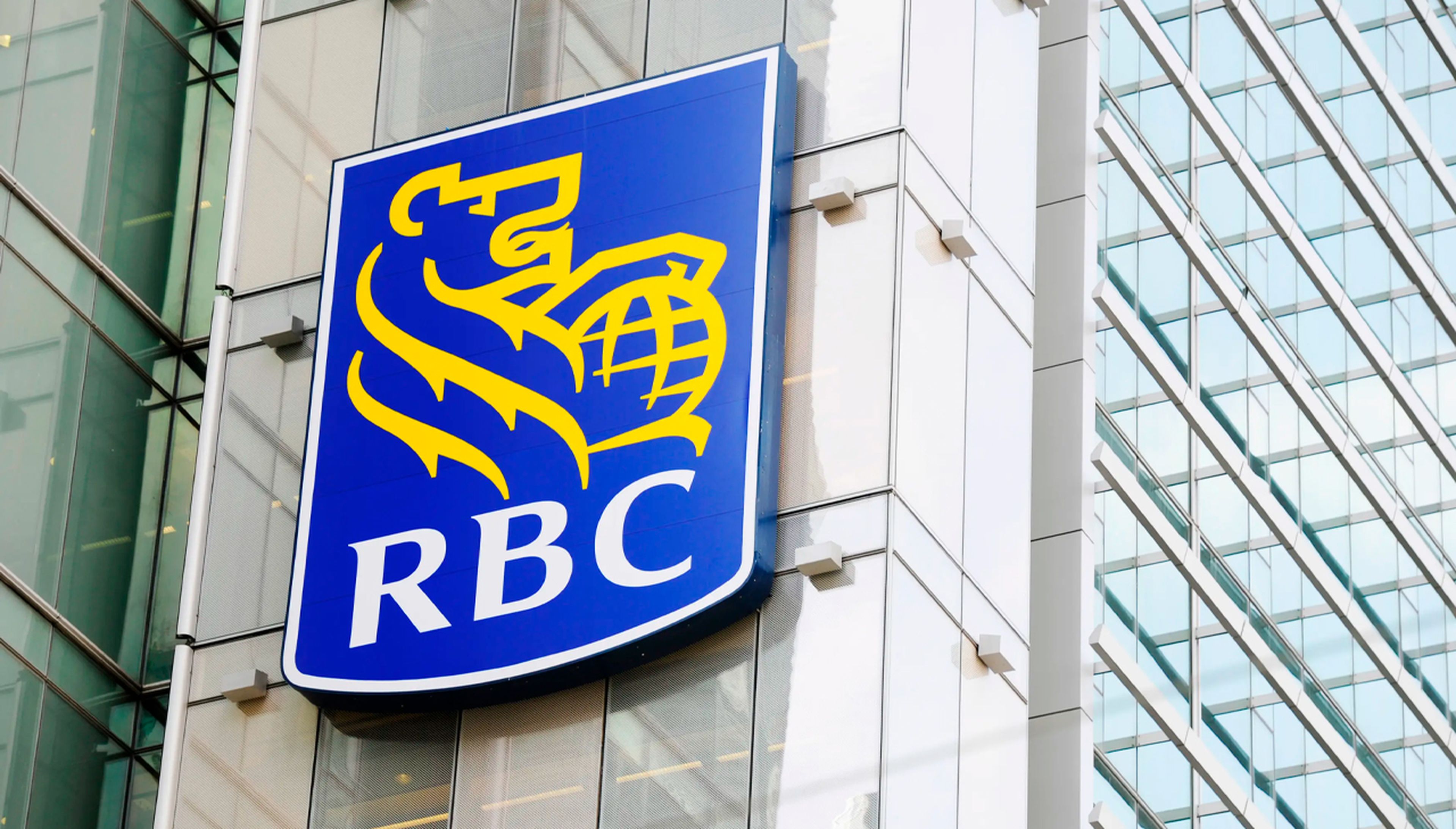 Cartel del Royal Bank of Canada (RBC) en el centro de Toronto el 3 de marzo de 2011.