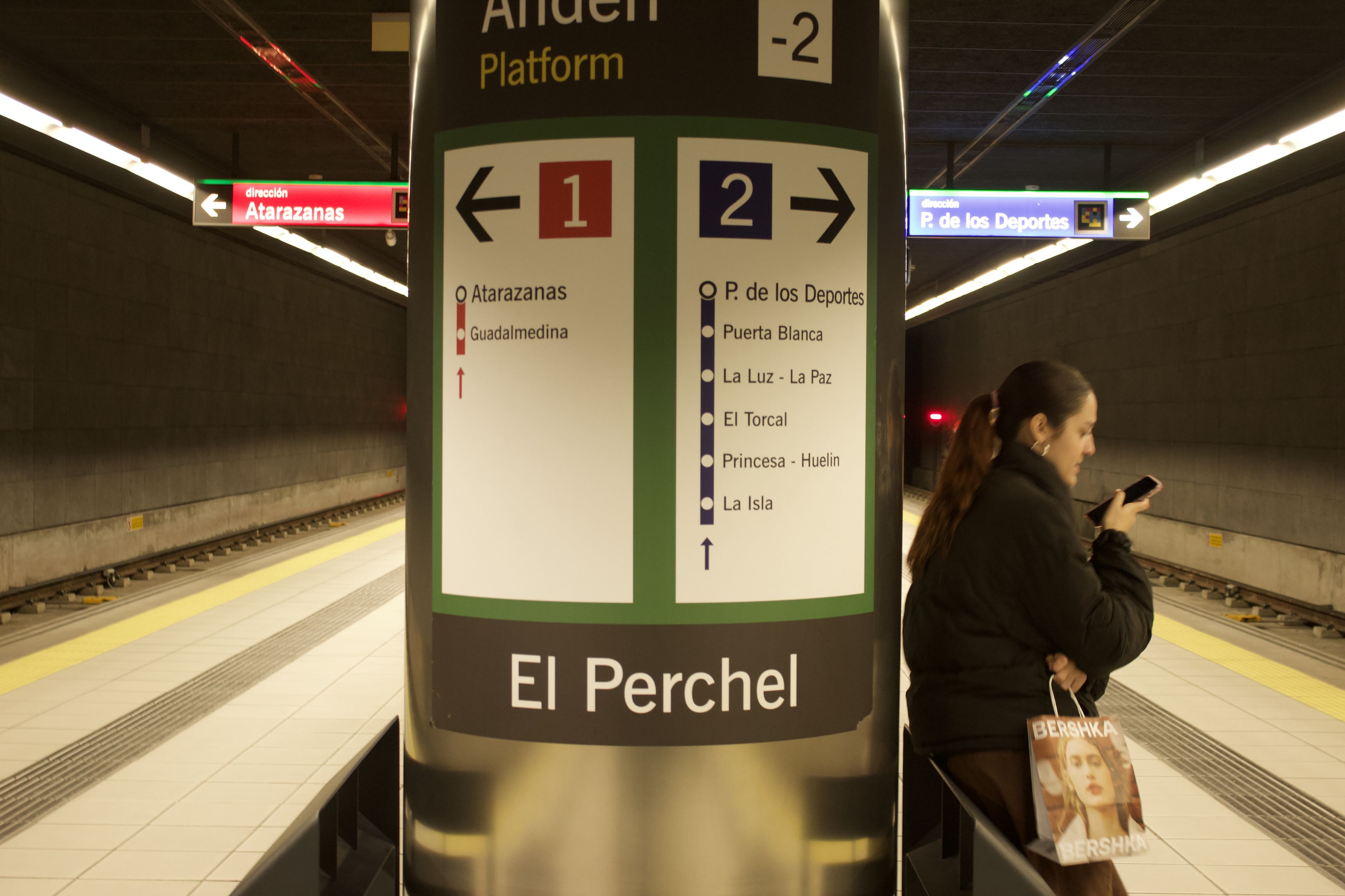 Estación del Metro de Málaga.