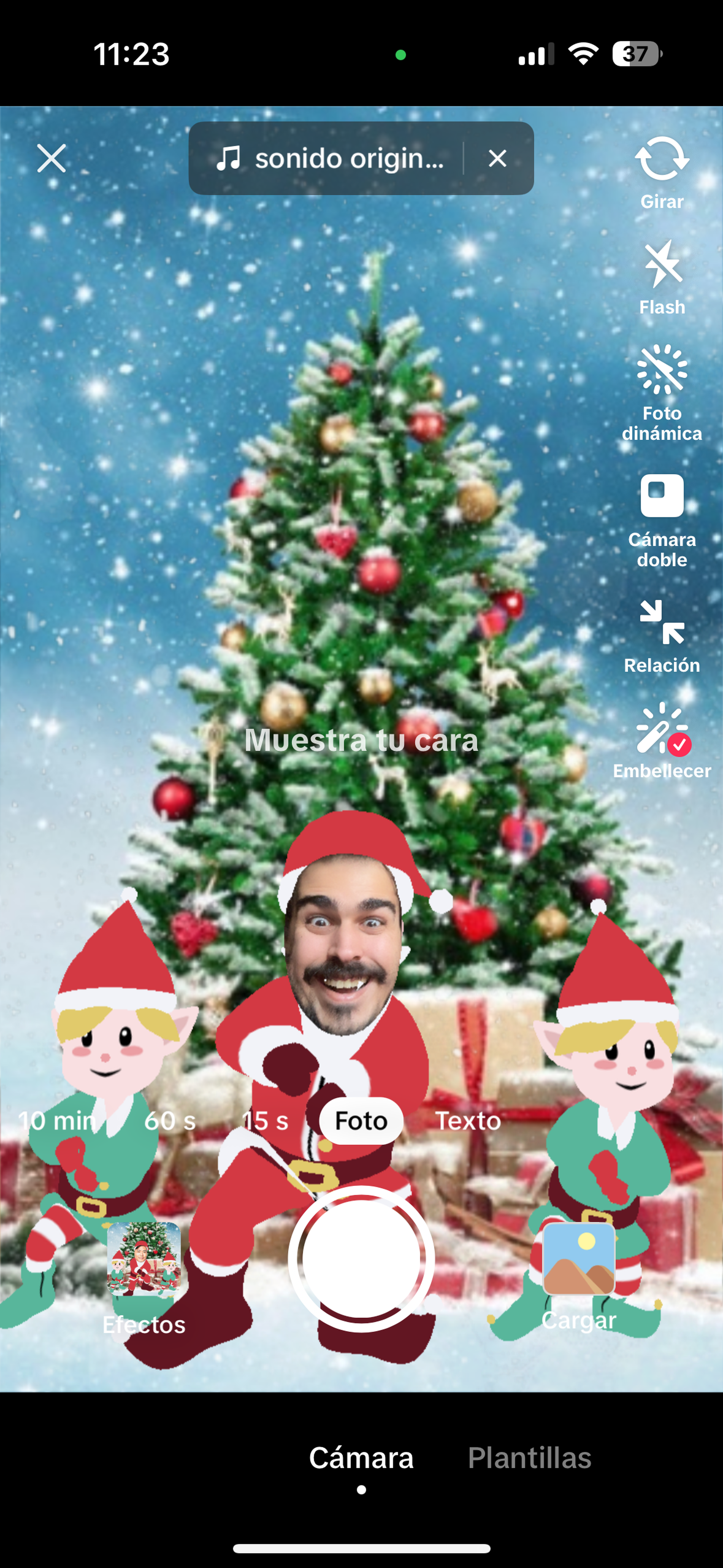 Los mejores filtros de Navidad en TikTok