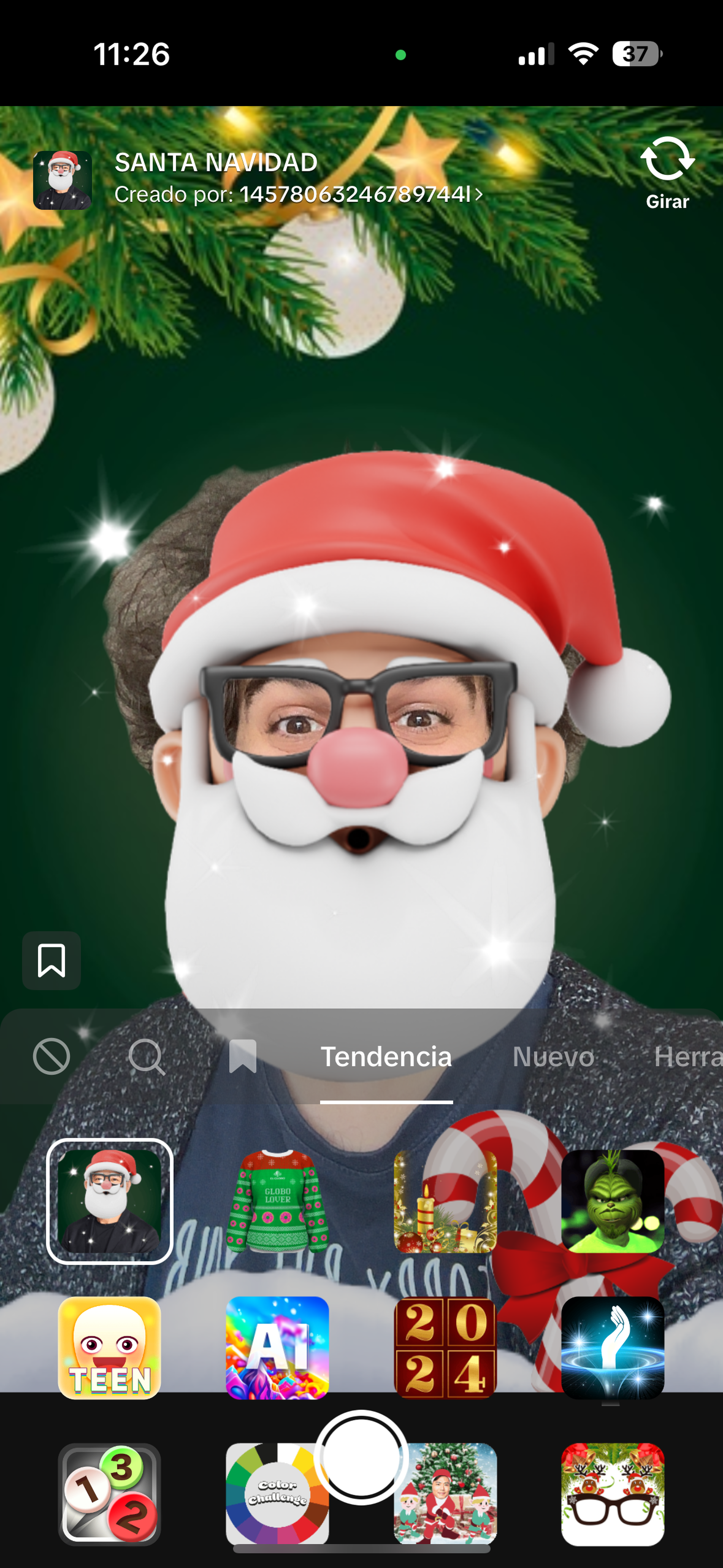 Los mejores filtros de Navidad en TikTok