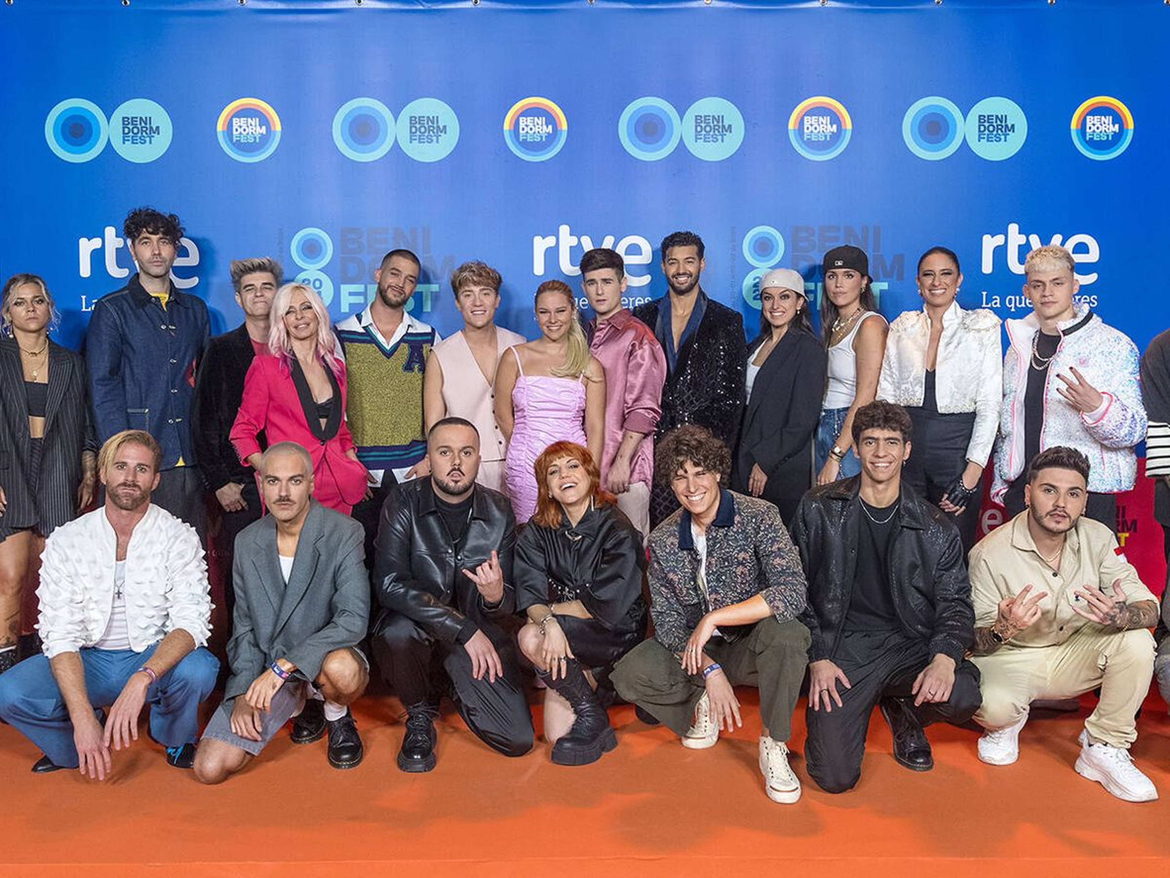 Los participantes en el Benidorm Fest 2024 por una plaza en Eurovisión. 