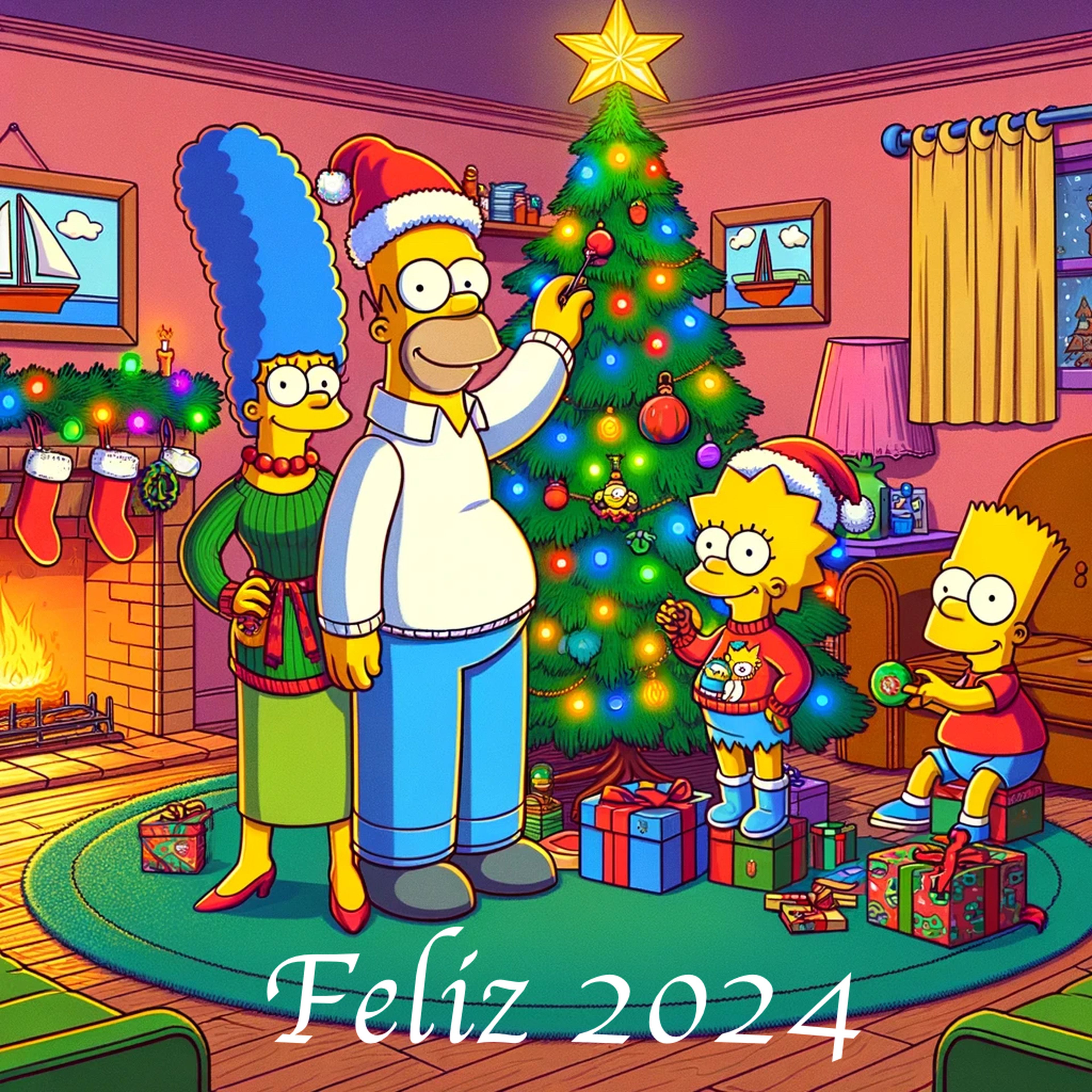 Simpson Navidad