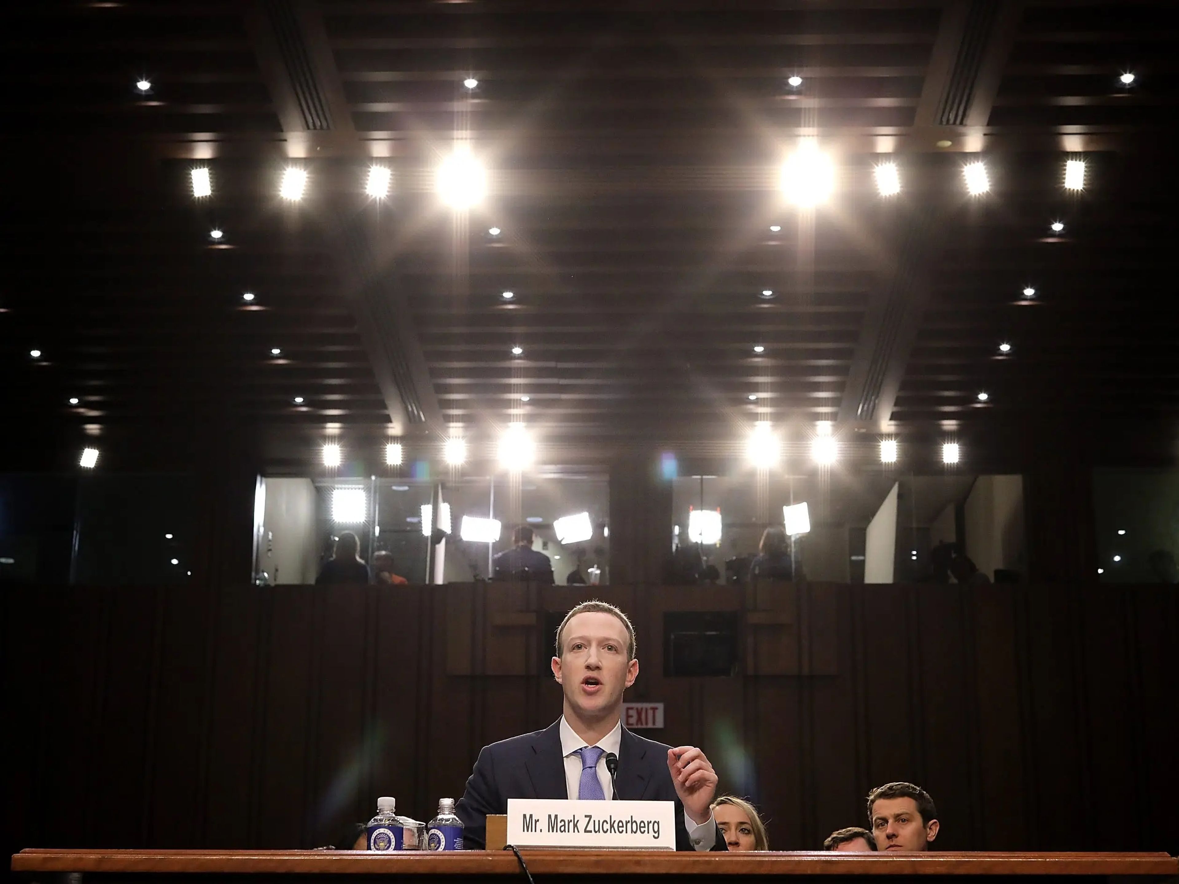 Zuckerberg se enfrentó a un intenso escrutinio por el escándalo de Cambridge Analytica en 2018.
