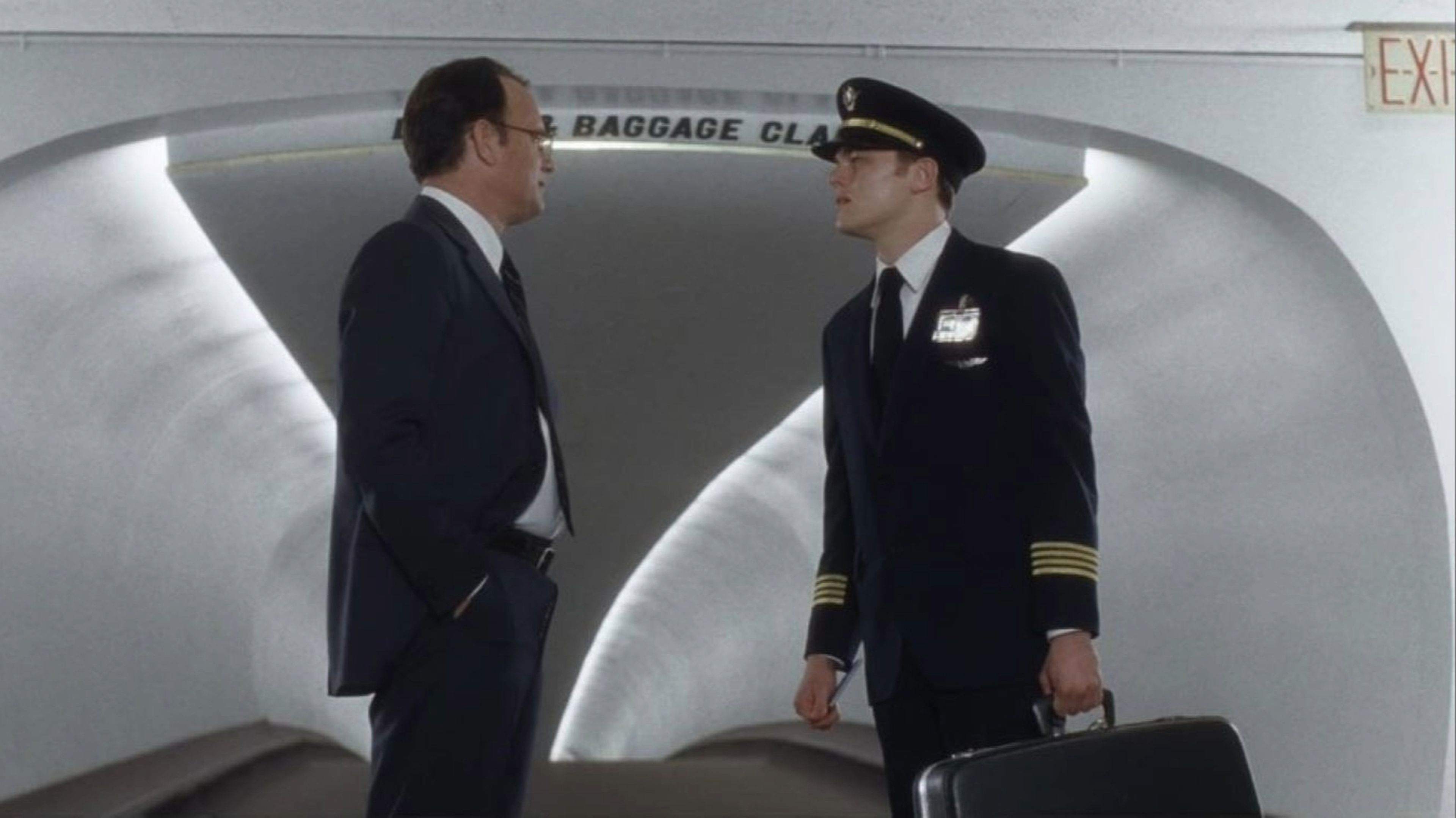 Tom Hanks y Leonardo DiCaprio, en la película 'Atrápame si puedes'.