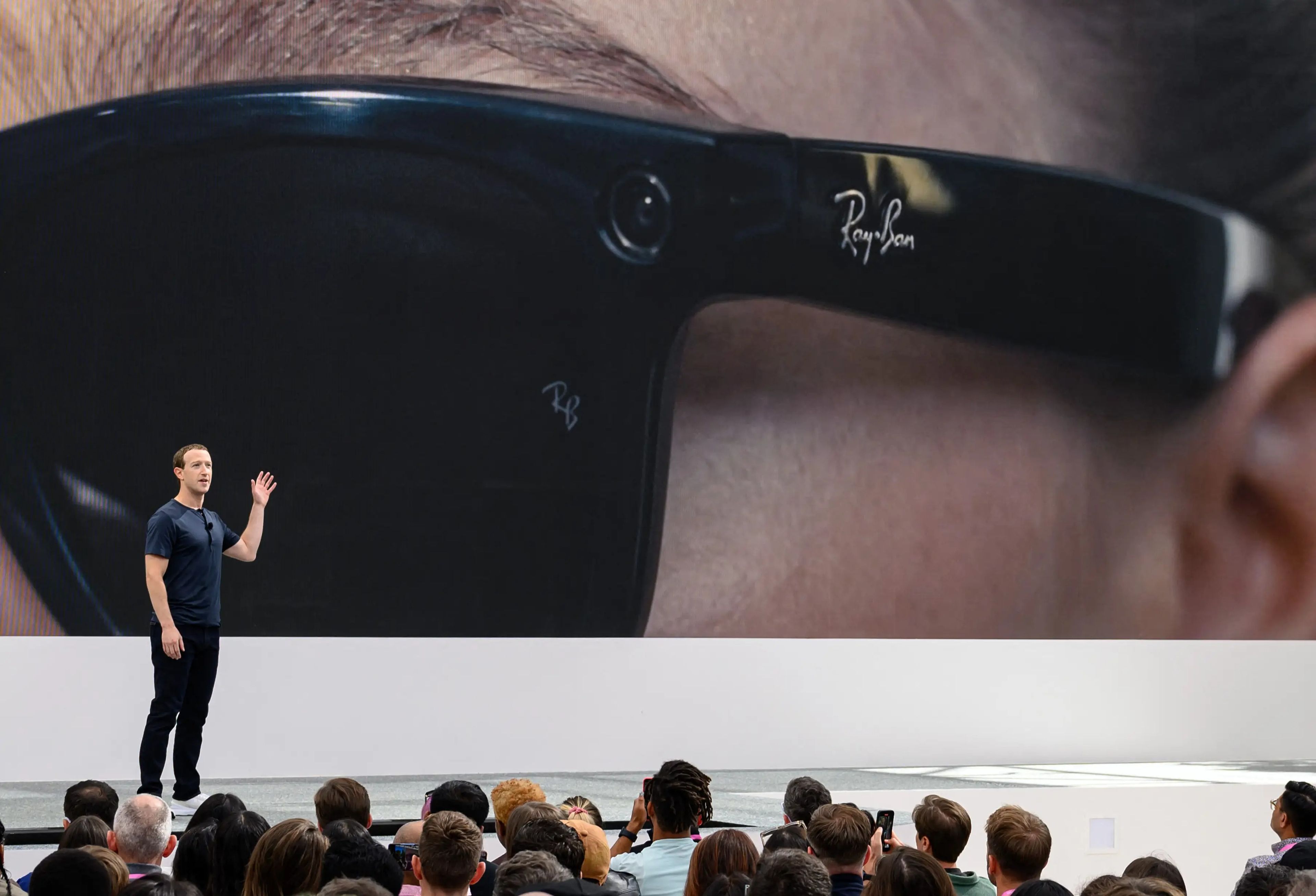 Mark Zuckerberg durante una presentación del evento Meta Connect que tuvo lugar en septiembre de 2023.